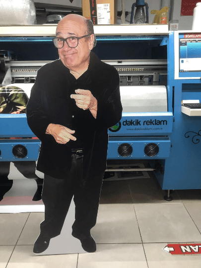 Danny DeVito Cardboard Cutout Model Life Size Plastic Standee