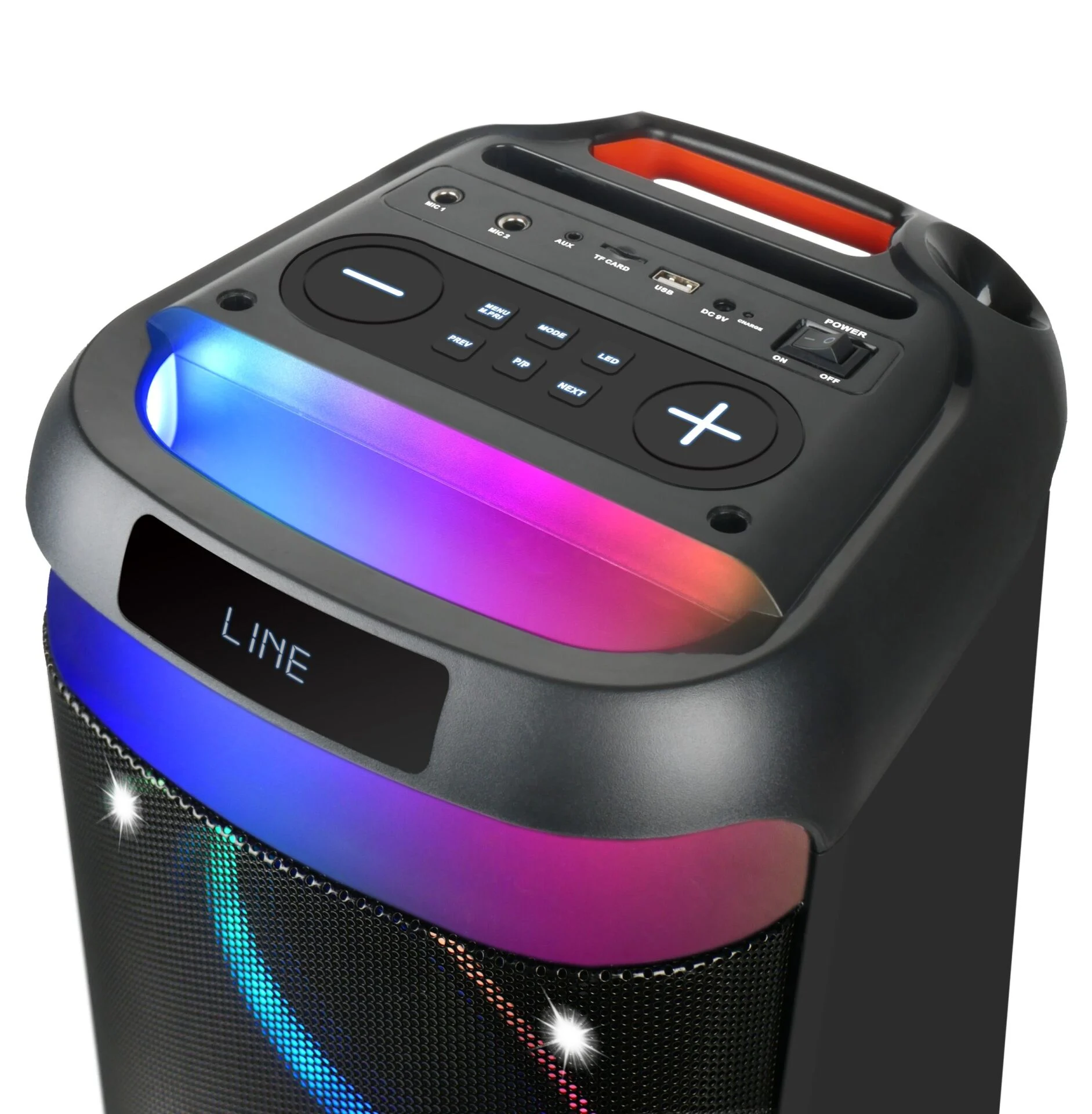 GD-2636 6.5 İnç Çift Hoparlör Mikrofonlu Müzik Çalar