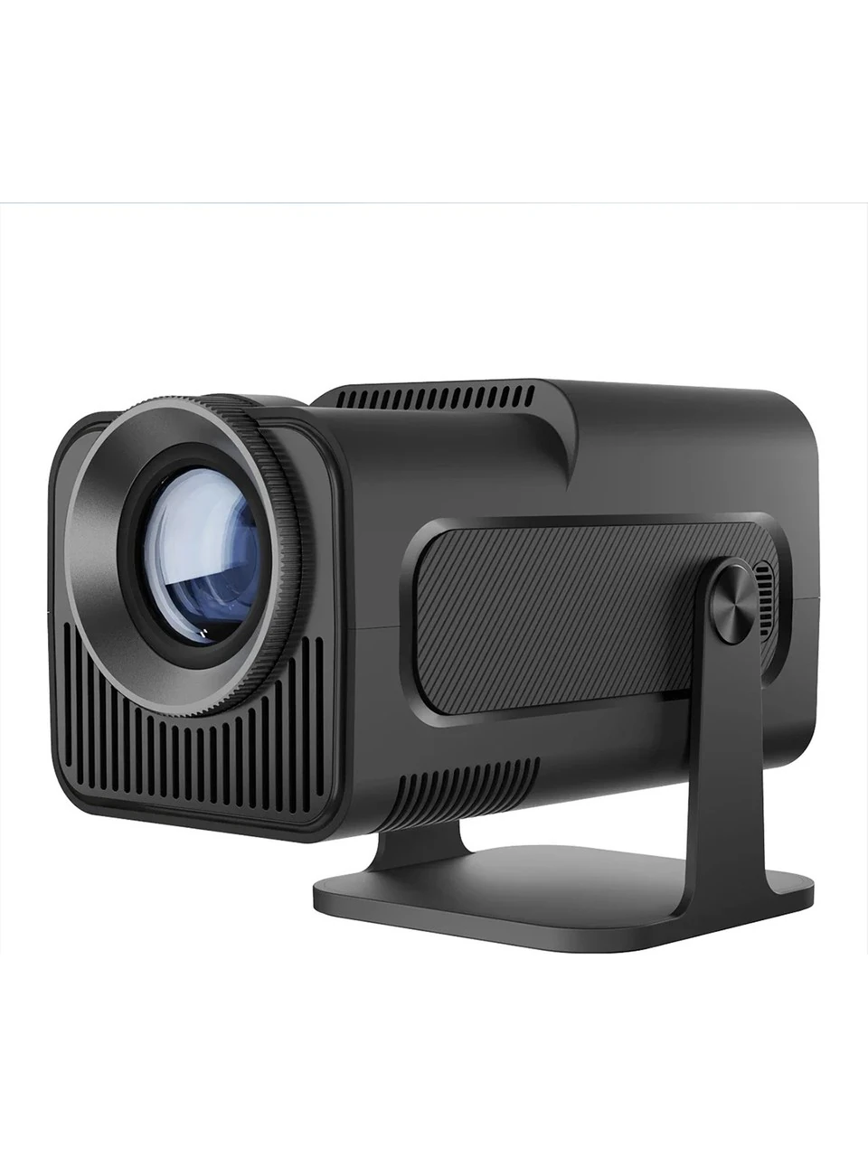 HY320 Mini Siyah Taşınabilir Sinema Projeksiyon Cihazı Ev Sineması Bluetooth Android Projeksiyon