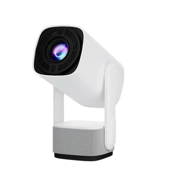  K2 Pan-Tilt Lambalı Projektör 4K Destekli, Bluetooth 5.2 Android 11.0