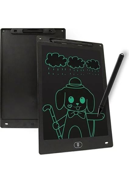 Blic 12" Büyük Boy Dijital Çocuk Yazı Tahtası Grafik Çizim Tableti LCD 12" Inc Ekran