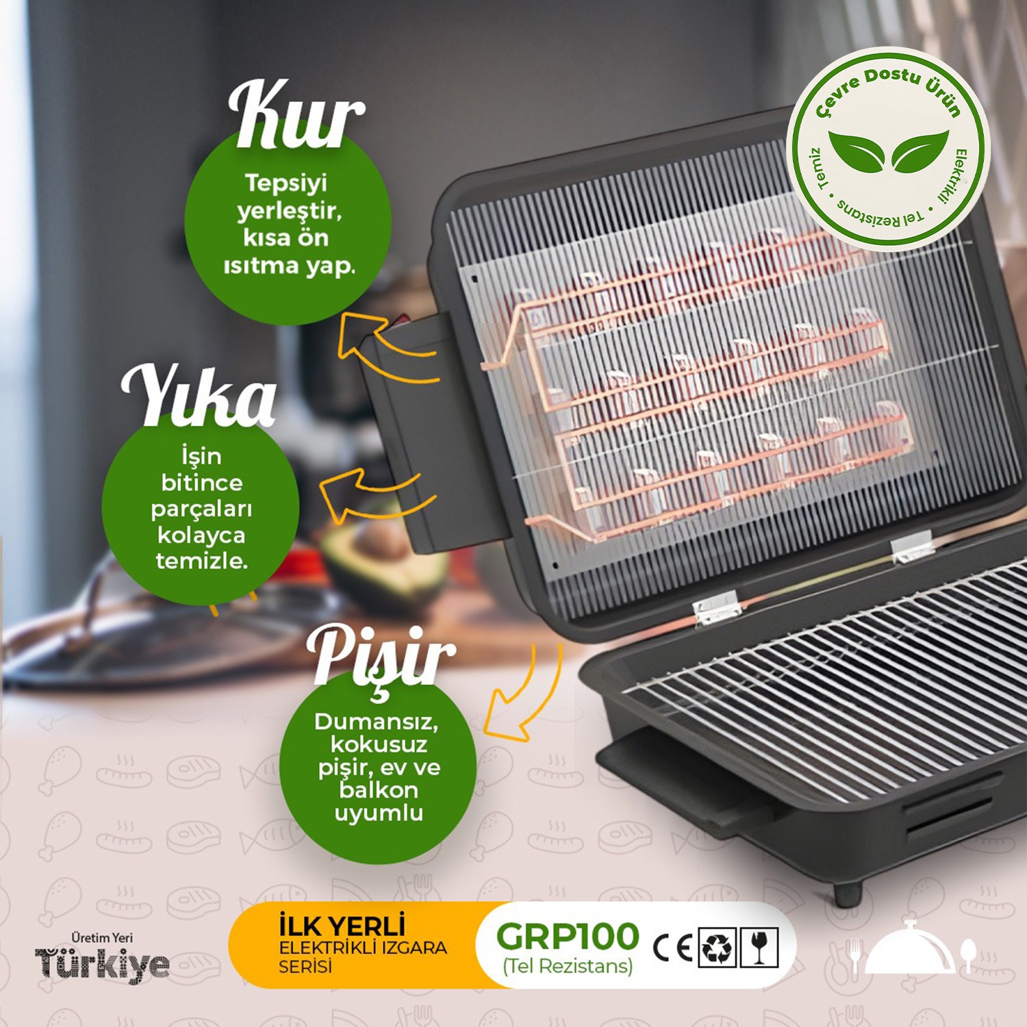 GRP100 Tel Rezistans
