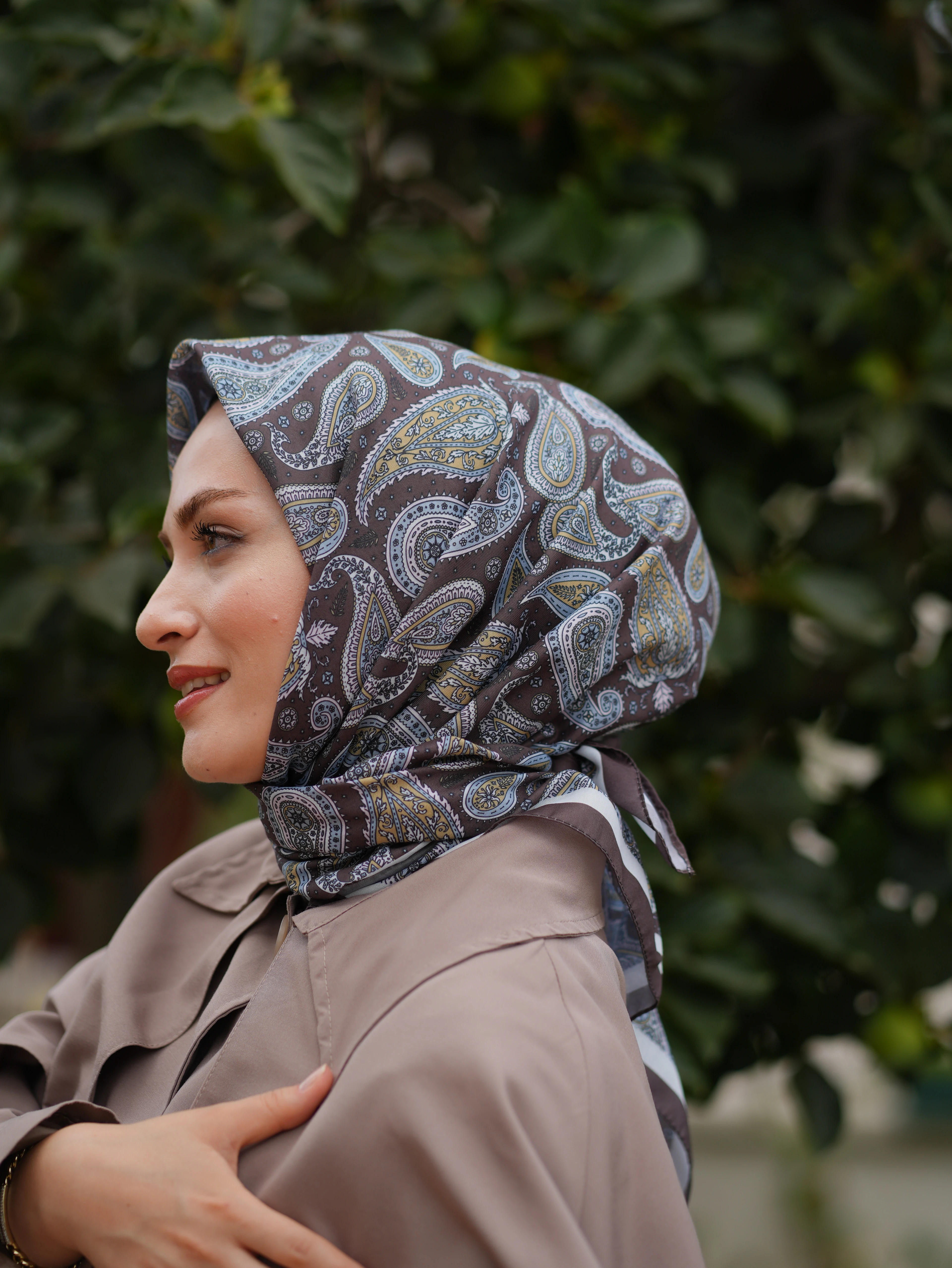 GENİŞ ETNİK DESEN EŞARP