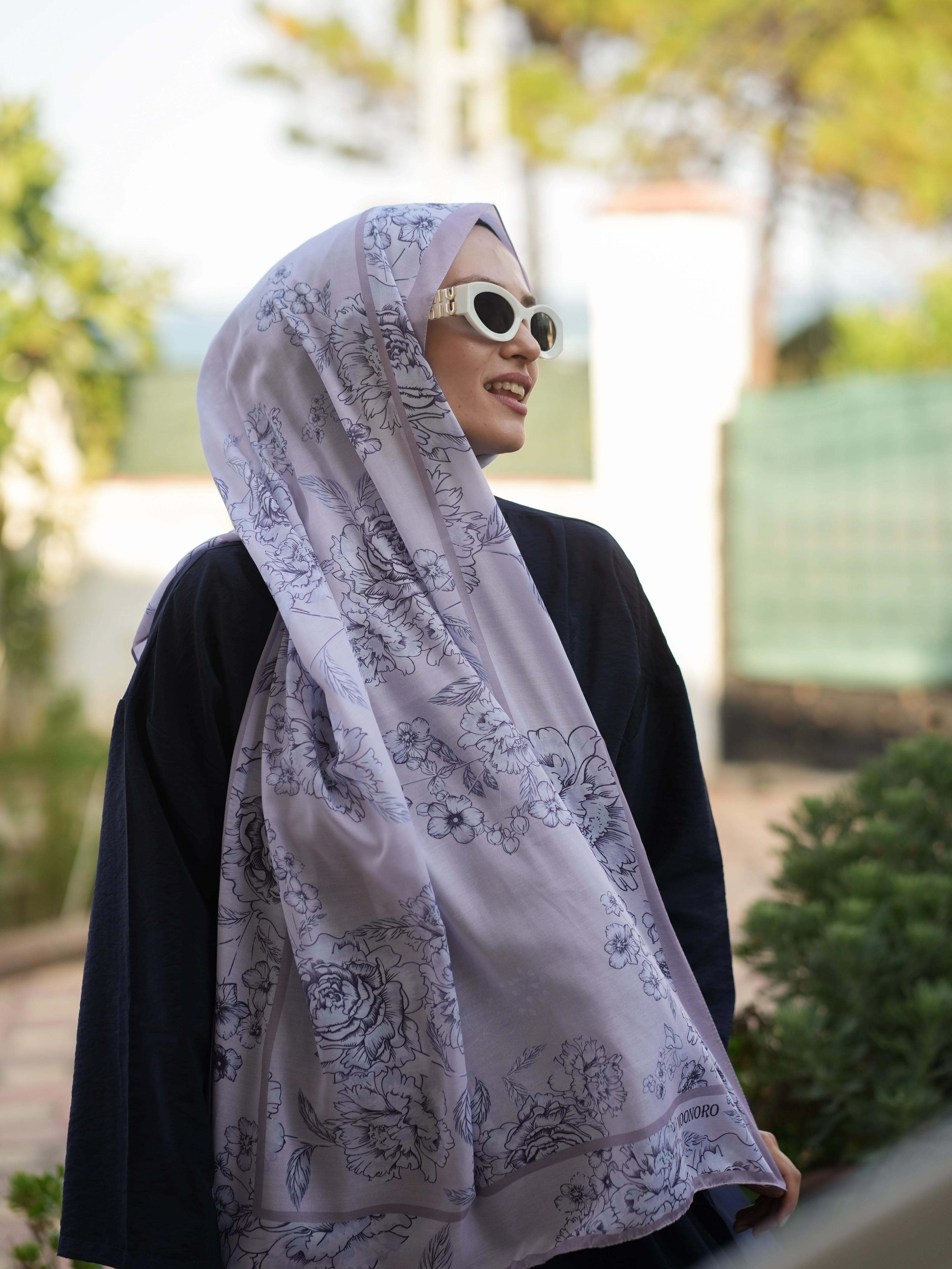 GÜL BAHÇESİ DESEN SOFT ŞAL