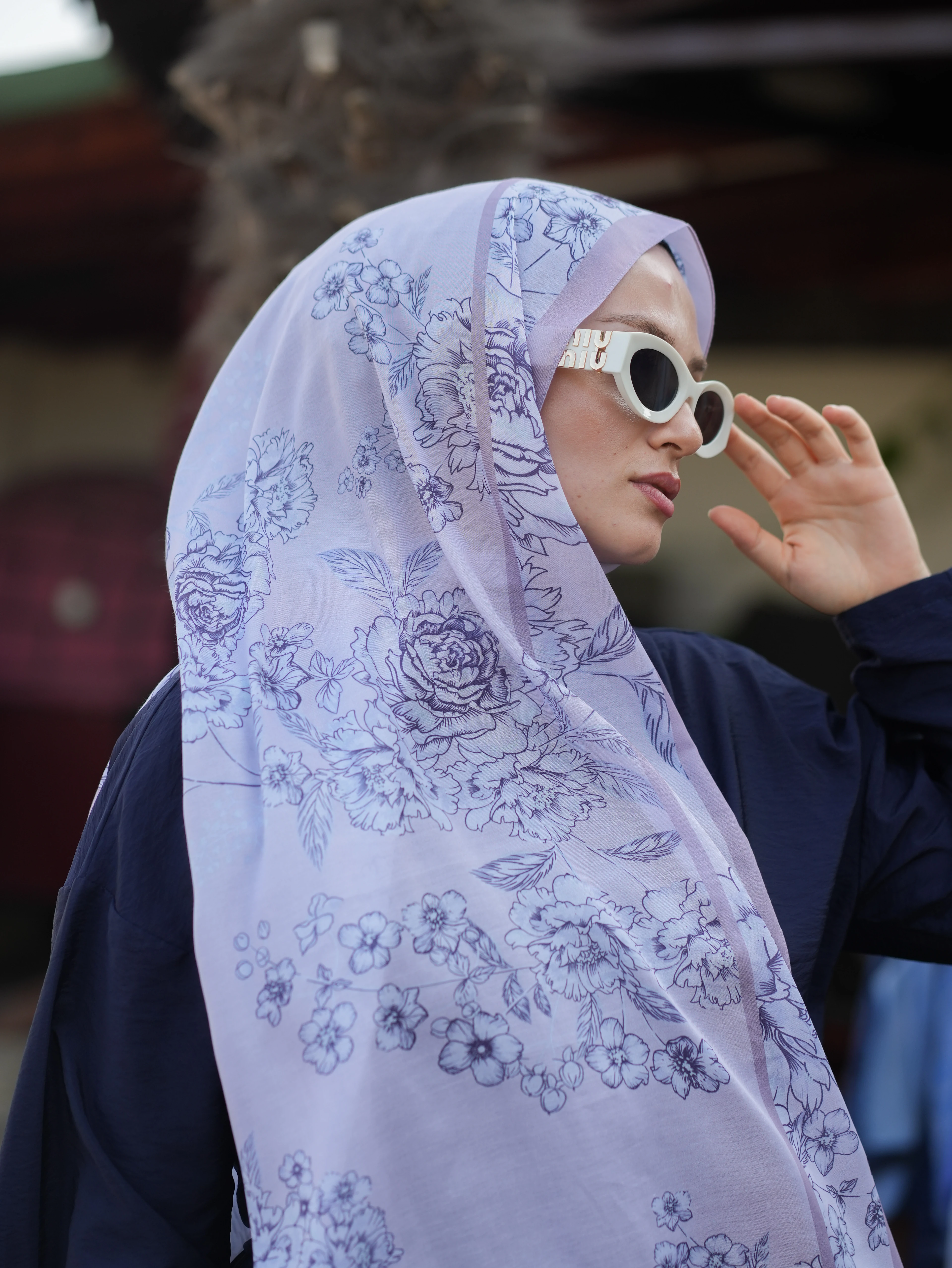 GÜL BAHÇESİ DESEN SOFT ŞAL