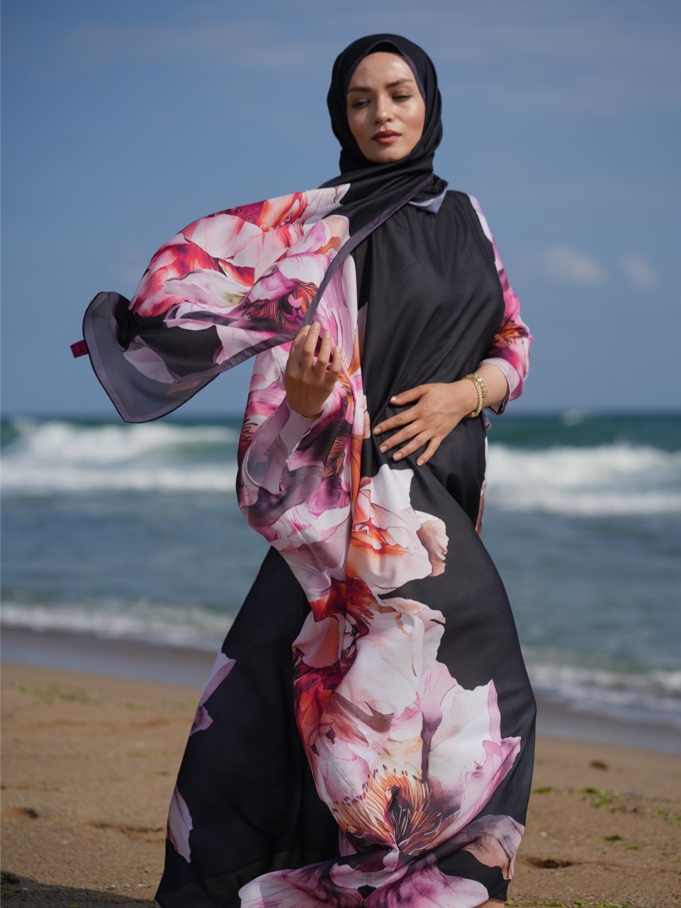 MOONORO KAFTAN TAKIMI - NOİR KAFTAN TAKIMI image