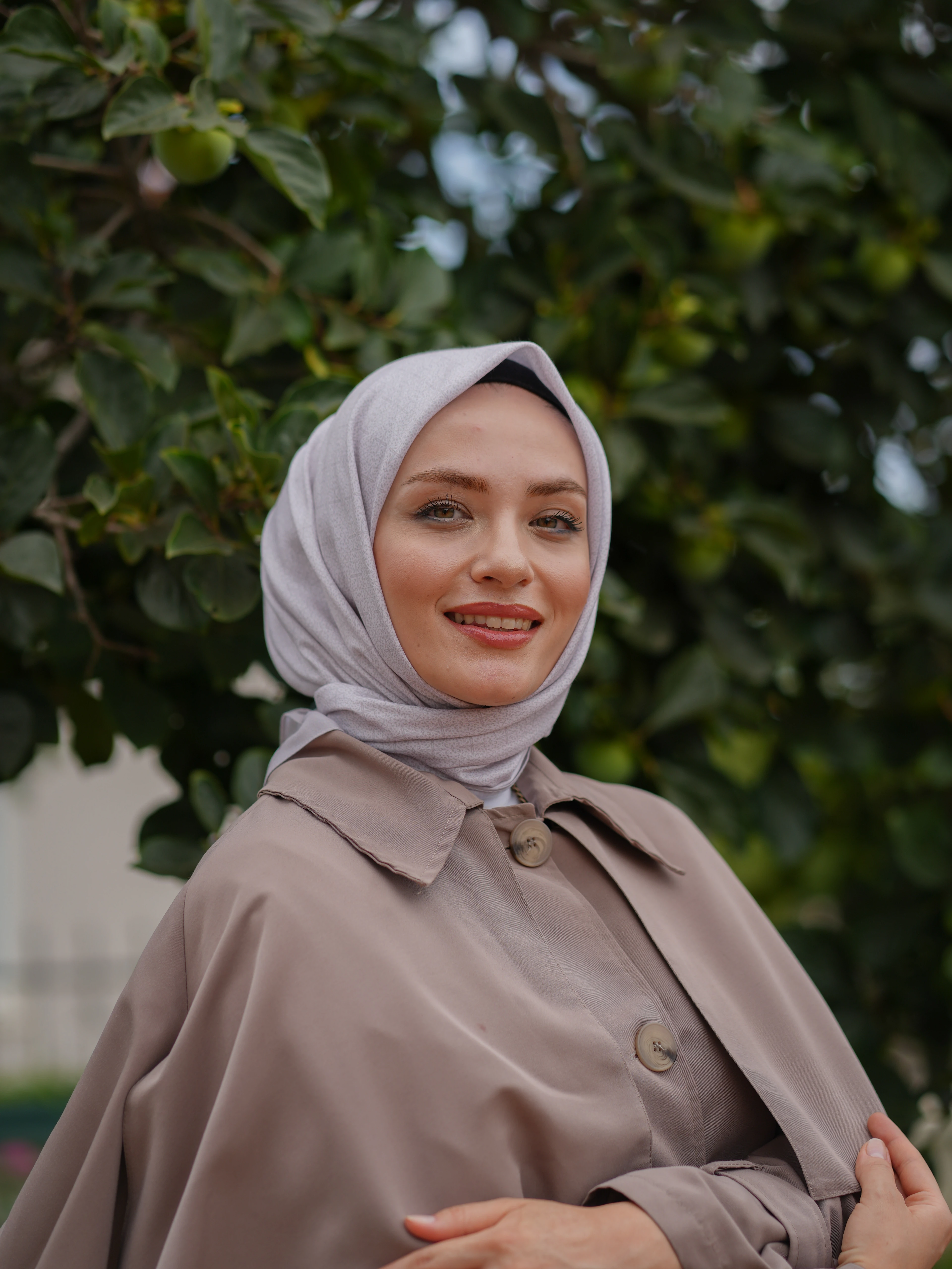 GECE YILDIZI SOFT EŞARP - PUDRA GRİ main variant image