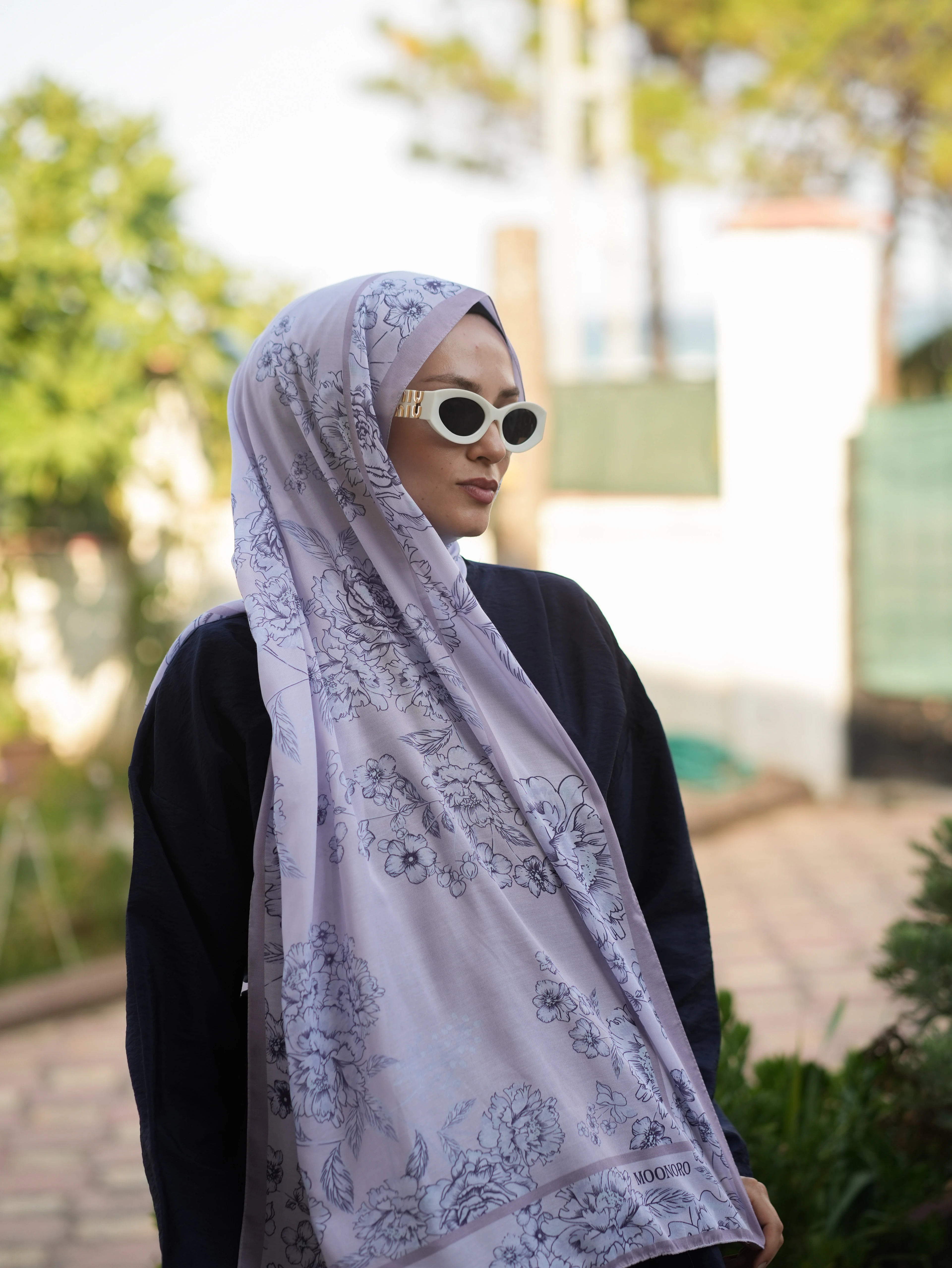 GÜL BAHÇESİ DESEN SOFT ŞAL