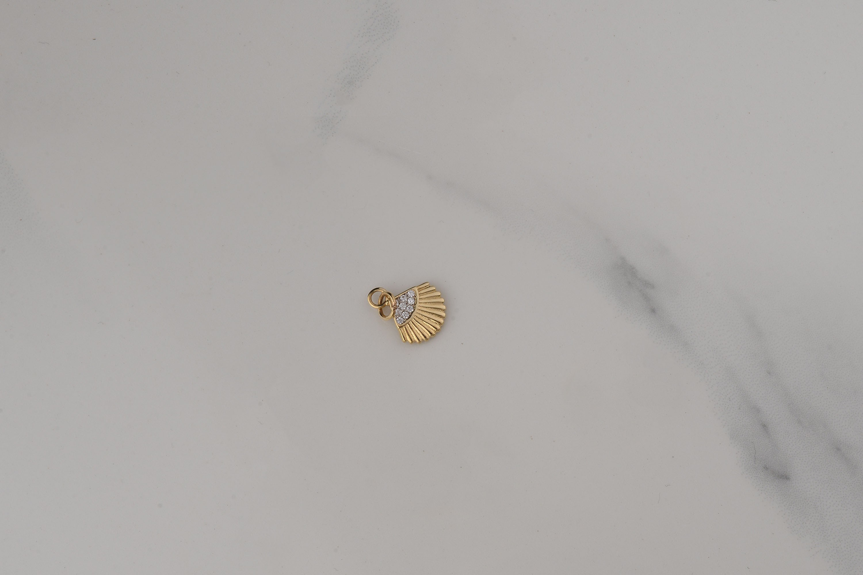 Mini Midye Kolye Ucu Deniz Kabuğu Charm