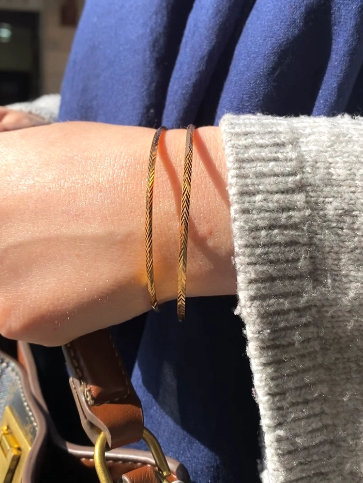 22 Ayar Başak Balıksırtı Ajda Bilezik 15.00 gr