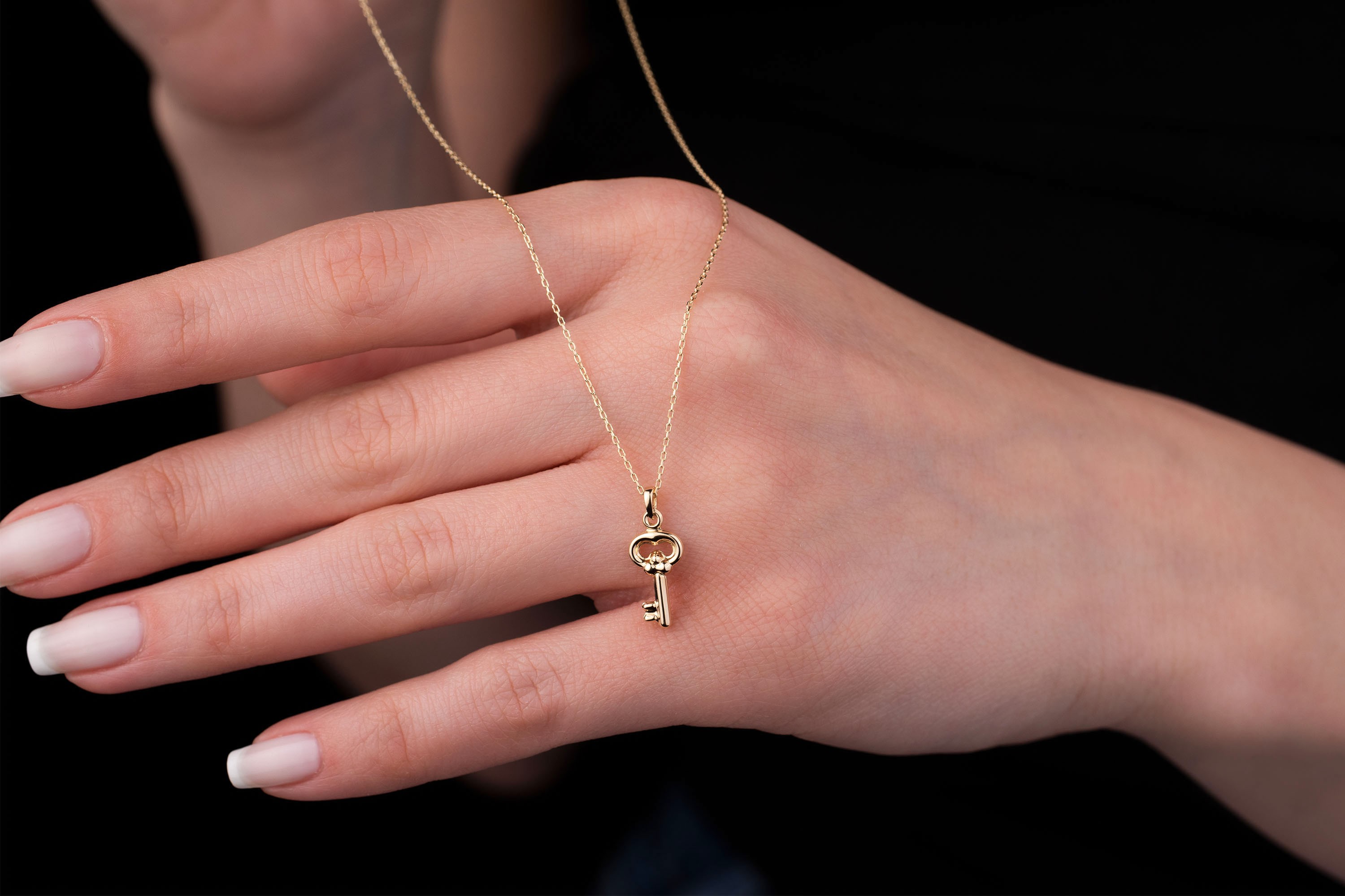 Mini Anahtar Charm Kolye