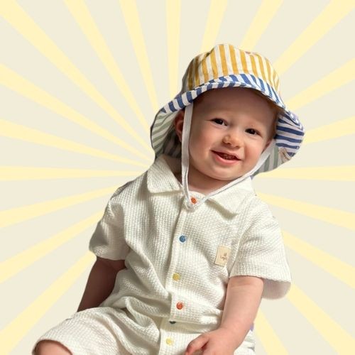 Asu Baby&Kids Pastel Stripe Bucket Şapka