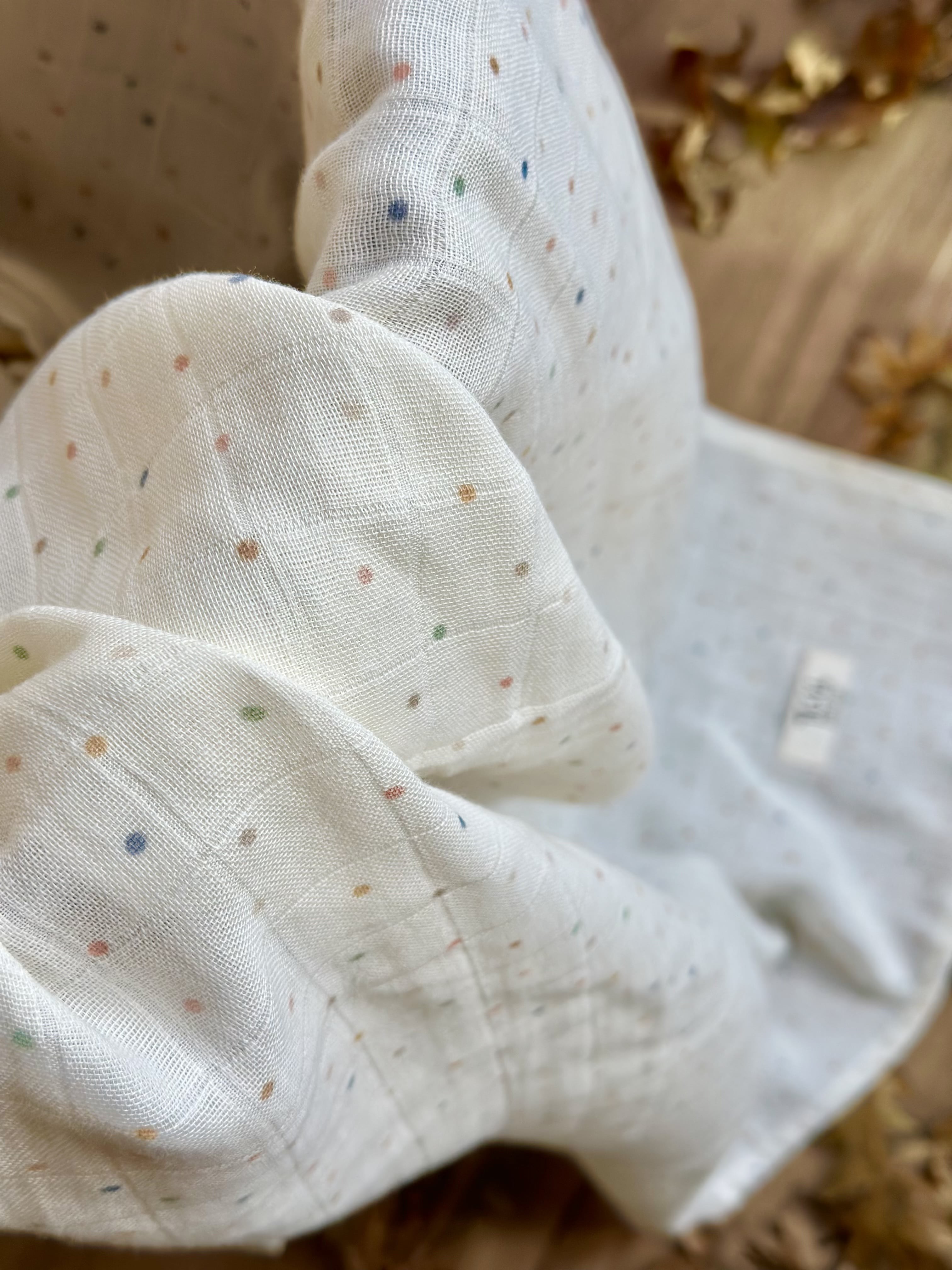 Asu Baby&Kids Mix&Match 3'lü Organik Pamuk Müslin Freebird&Copper Stripe&Mini Dot