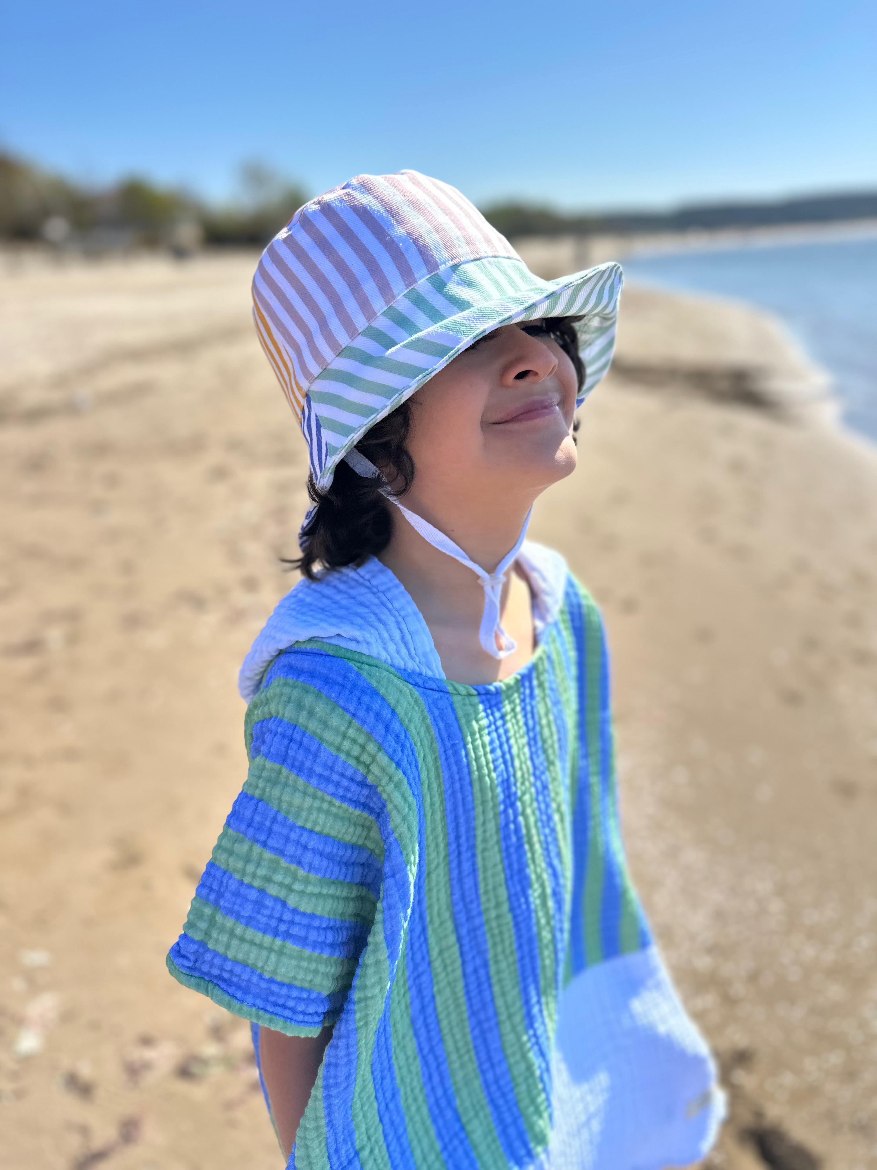 Asu Baby&Kids Color Stripe Bucket Şapka - 1-2 Yaş