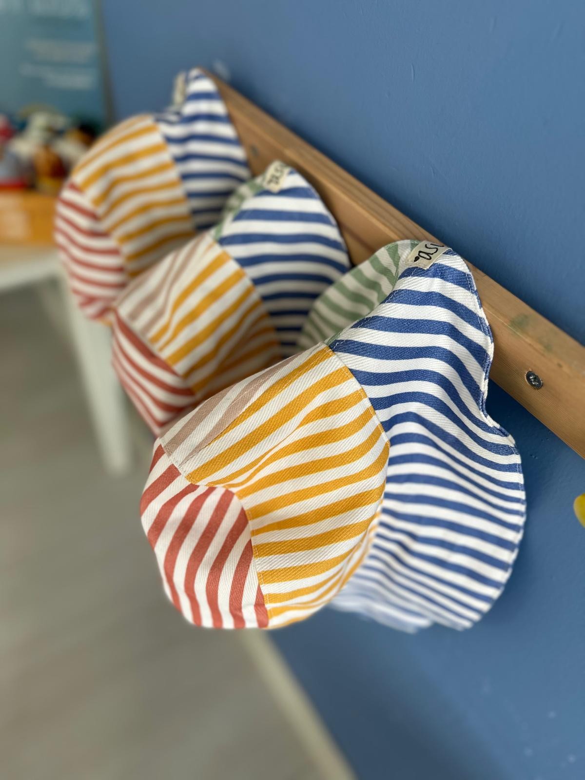 Asu Baby&Kids Color Stripe Bucket Şapka - 1-2 Yaş