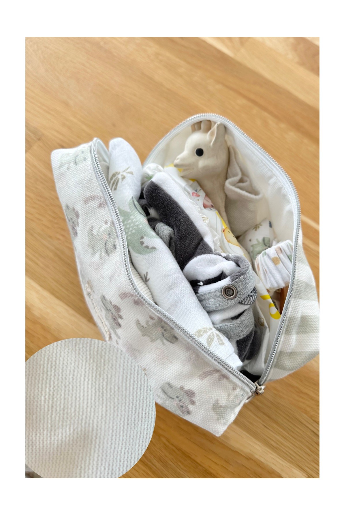 Asu Baby&Kids Pastel Rainbow Sıvı Geçirmez Çift Askılı  Çanta