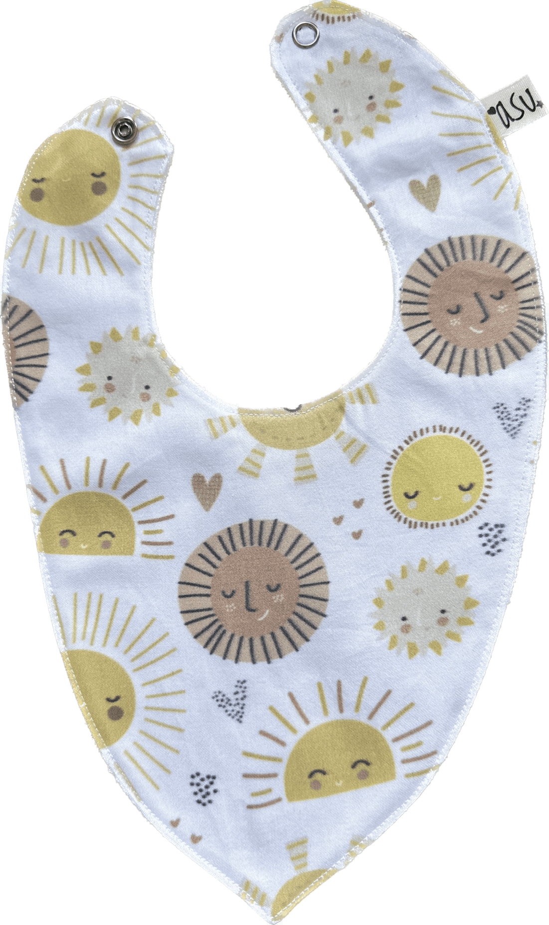 Asu Baby&Kids Smiley Sun Organik Pamuk Önlük