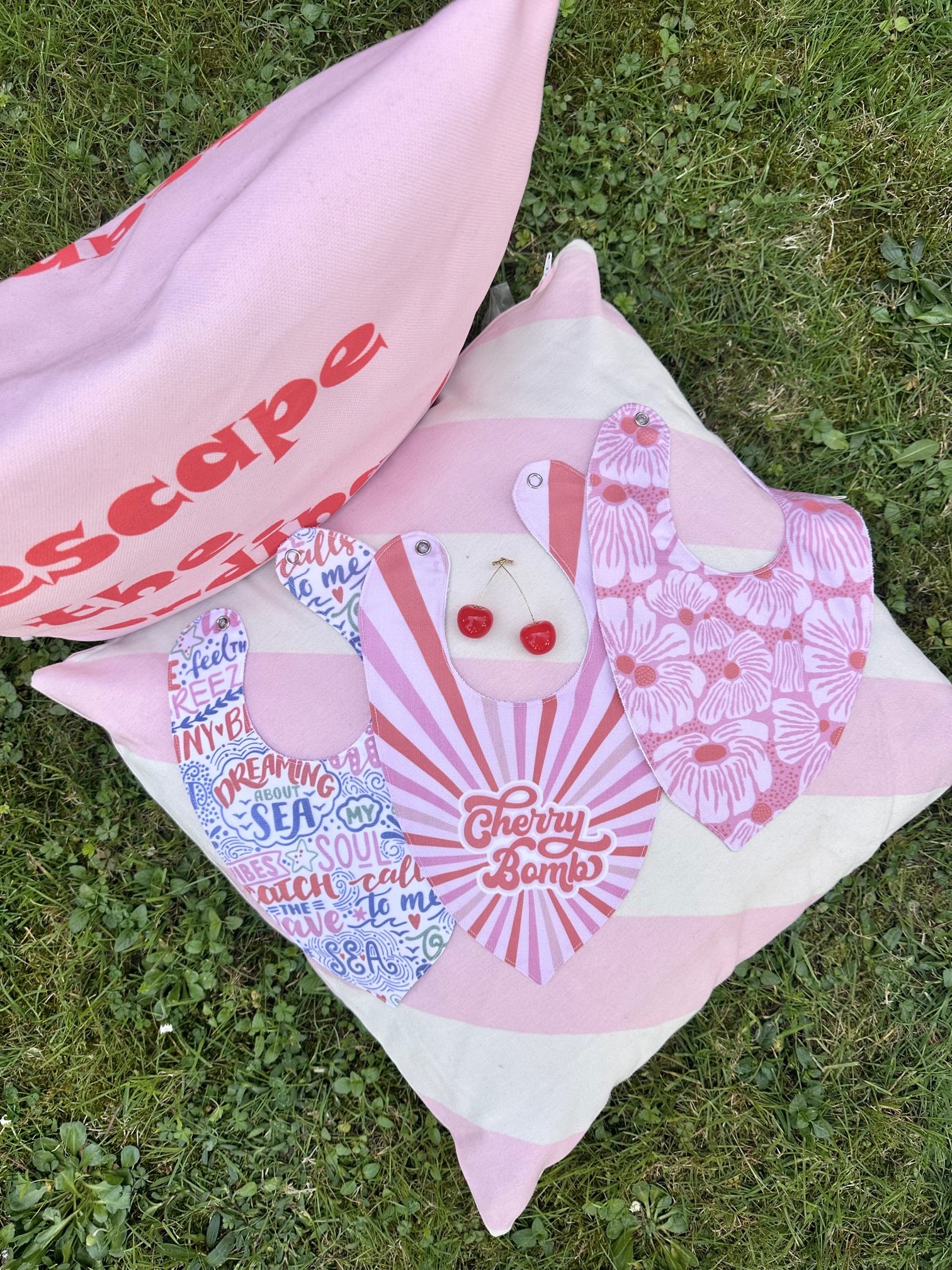 Asu Baby&Kids Mix&Match 3'lü Organik Pamuk Pink Cherry