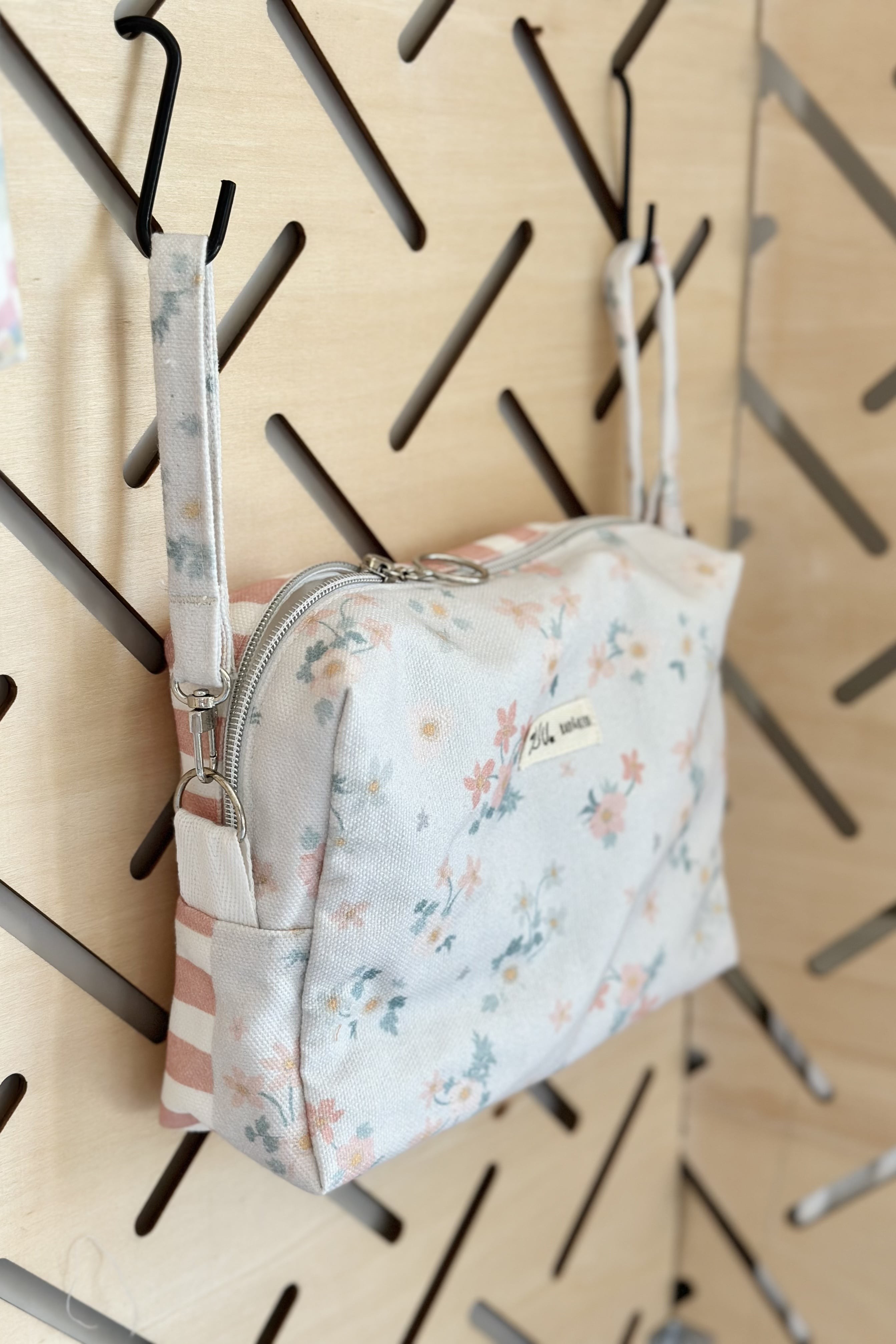 Asu Baby&Kids Spring Organik Pamuk Sıvı Geçirmez Çift Askılı  Çanta