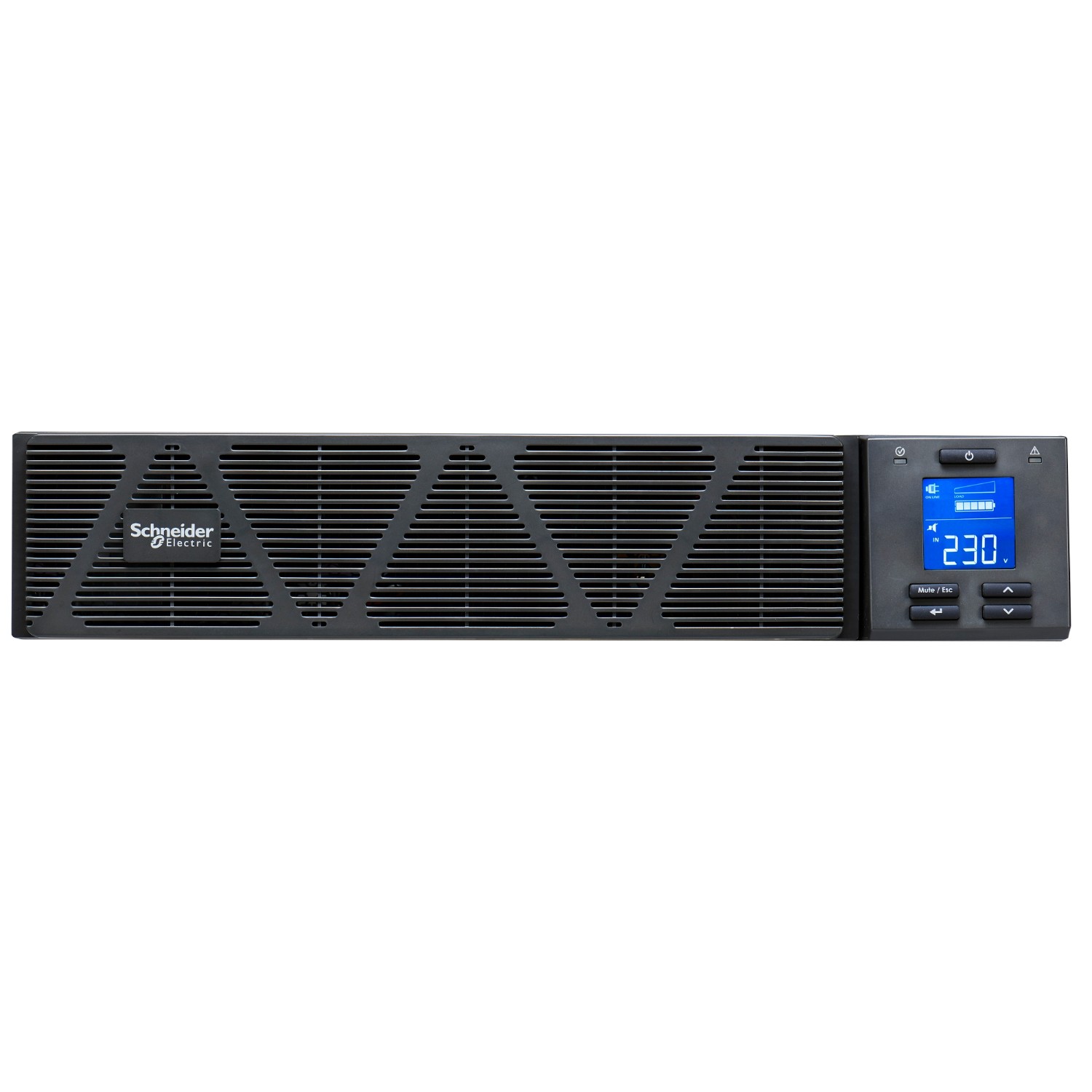 Schneider Electric Easy UPS On-Line SRVS 2000VA RM(Kabinete Monte) 230V, Ray Kiti ile, SRVS2KRIRK