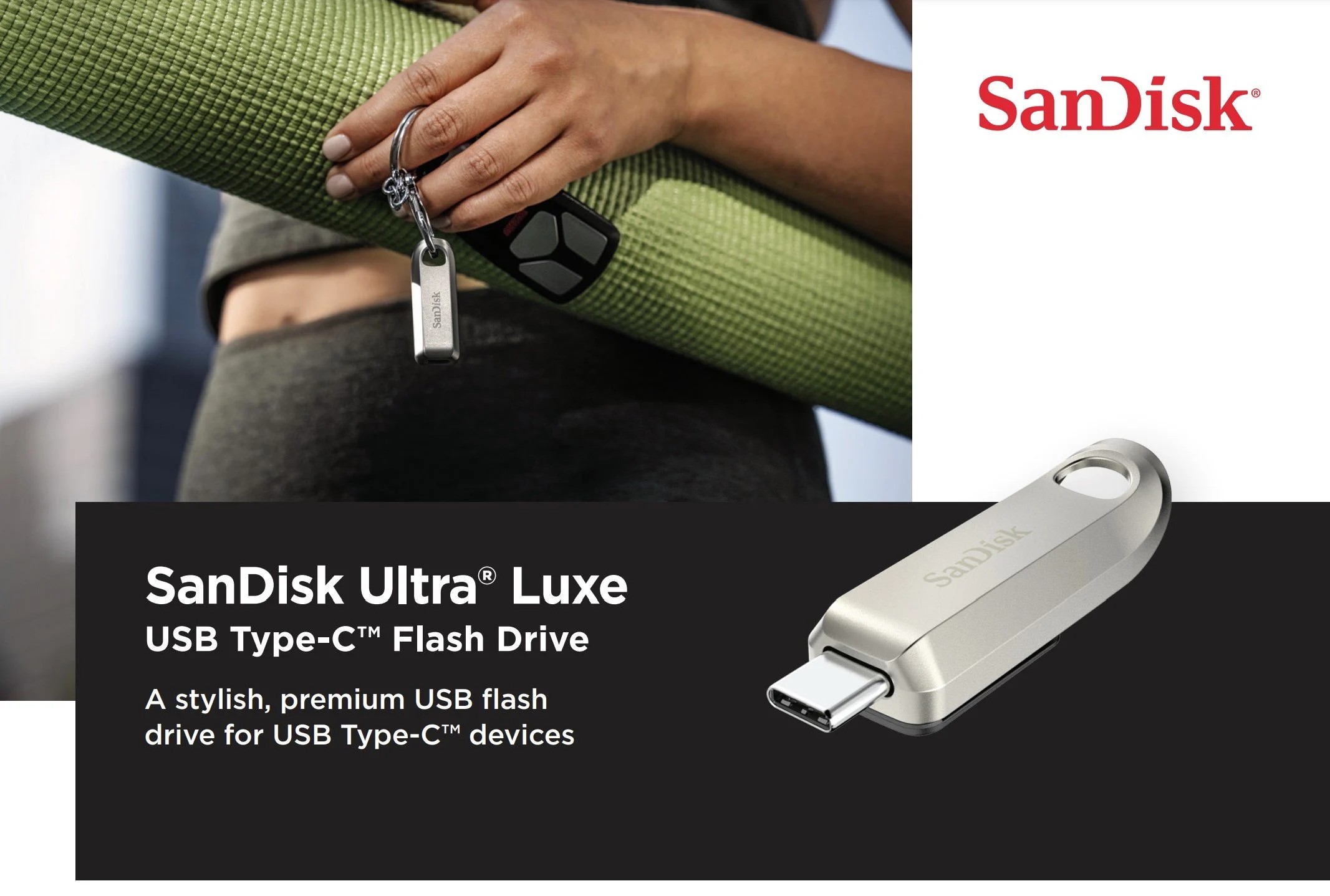 SanDisk Ultra Luxe Type-C SDCZ75-064G-G46 64 GB Flash Bellek