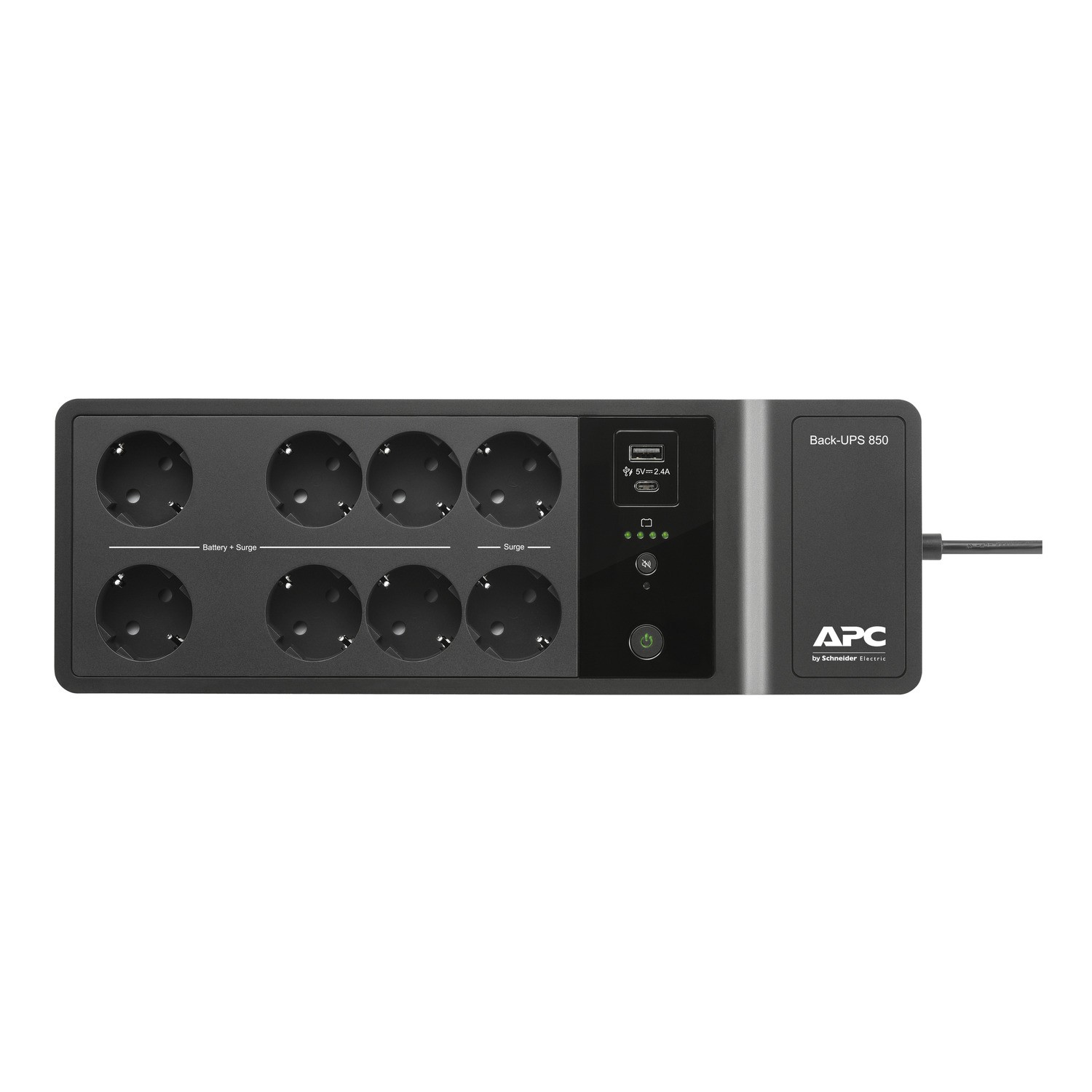 APC BE850G2-GR Back-UPS 850VA/520W Schuko USB-C Kesintisiz Güç Kaynağı