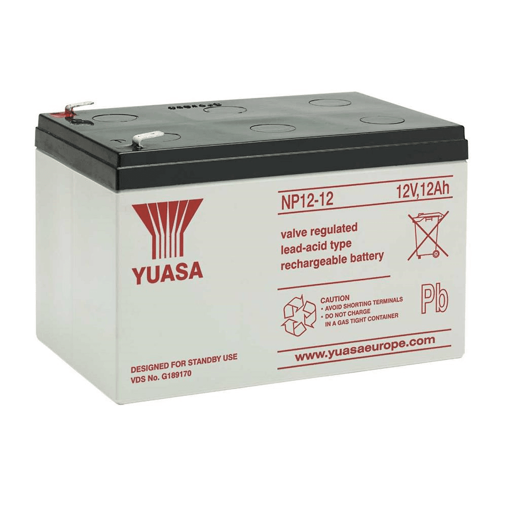 YUASA NP12-12 12V 12Ah Bakımsız Kuru Akü