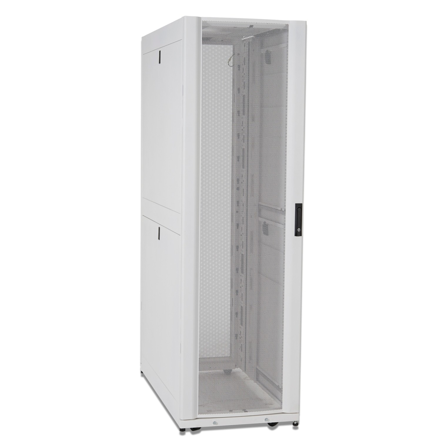 APC AR3107G NetShelter SX 48U 600 mm Geniş x 1070 mm Derin Kabinet, Gri RAL 7035 Kenarlı Pano