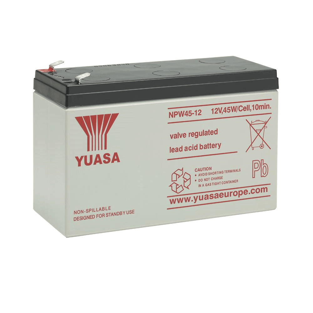 YUASA NPW45-12 12V 9 Ah Bakımsız Kuru Akü