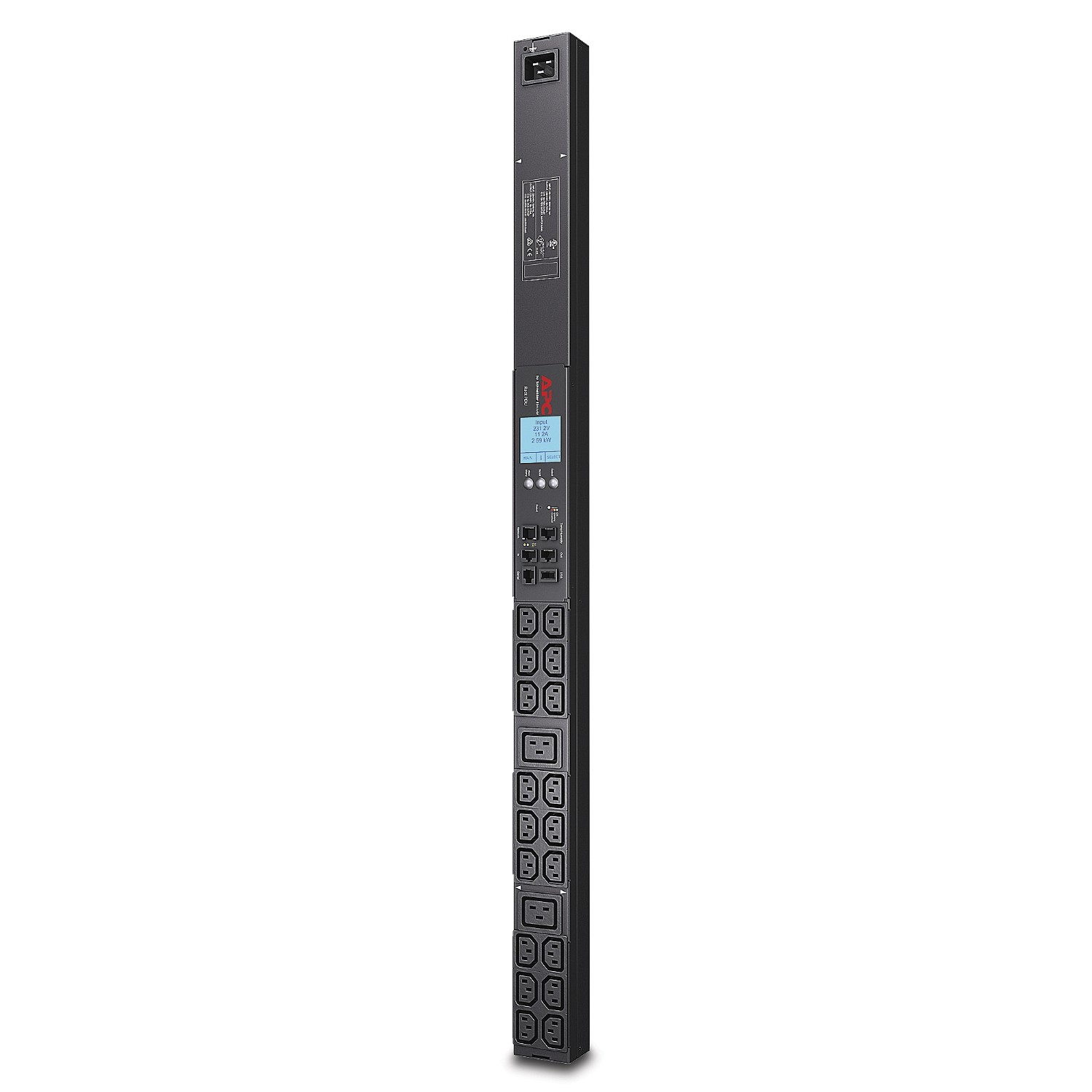 APC AP8858NA3 Kabin PDU 2G Ölçümlü SıfırU 20A/208V (18) C13 & (2) C19