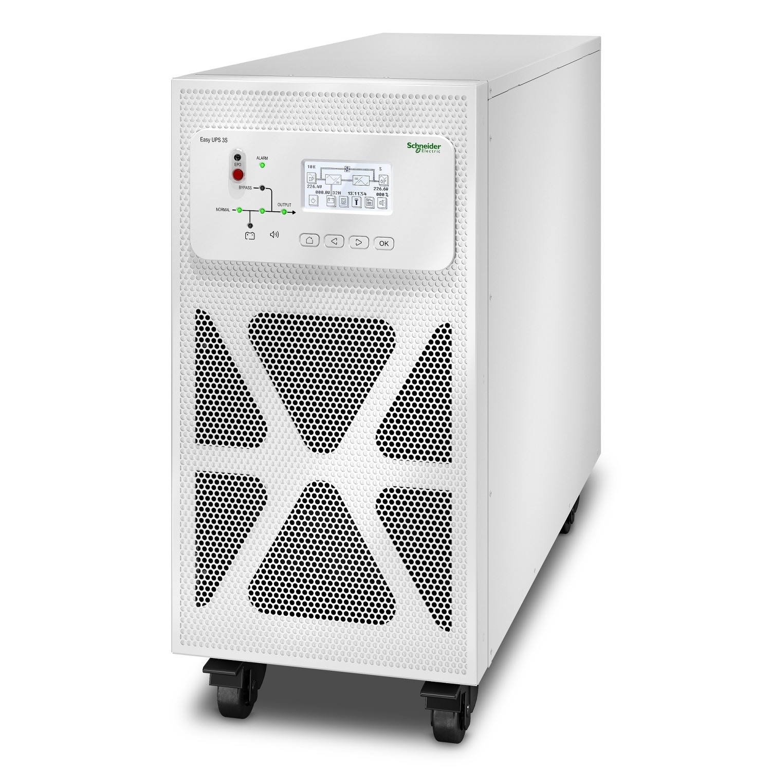 Schneider Electric E3SUPS10K3I Easy UPS 3S 10 kVA 400 V 3:1 UPS, harici aküler için