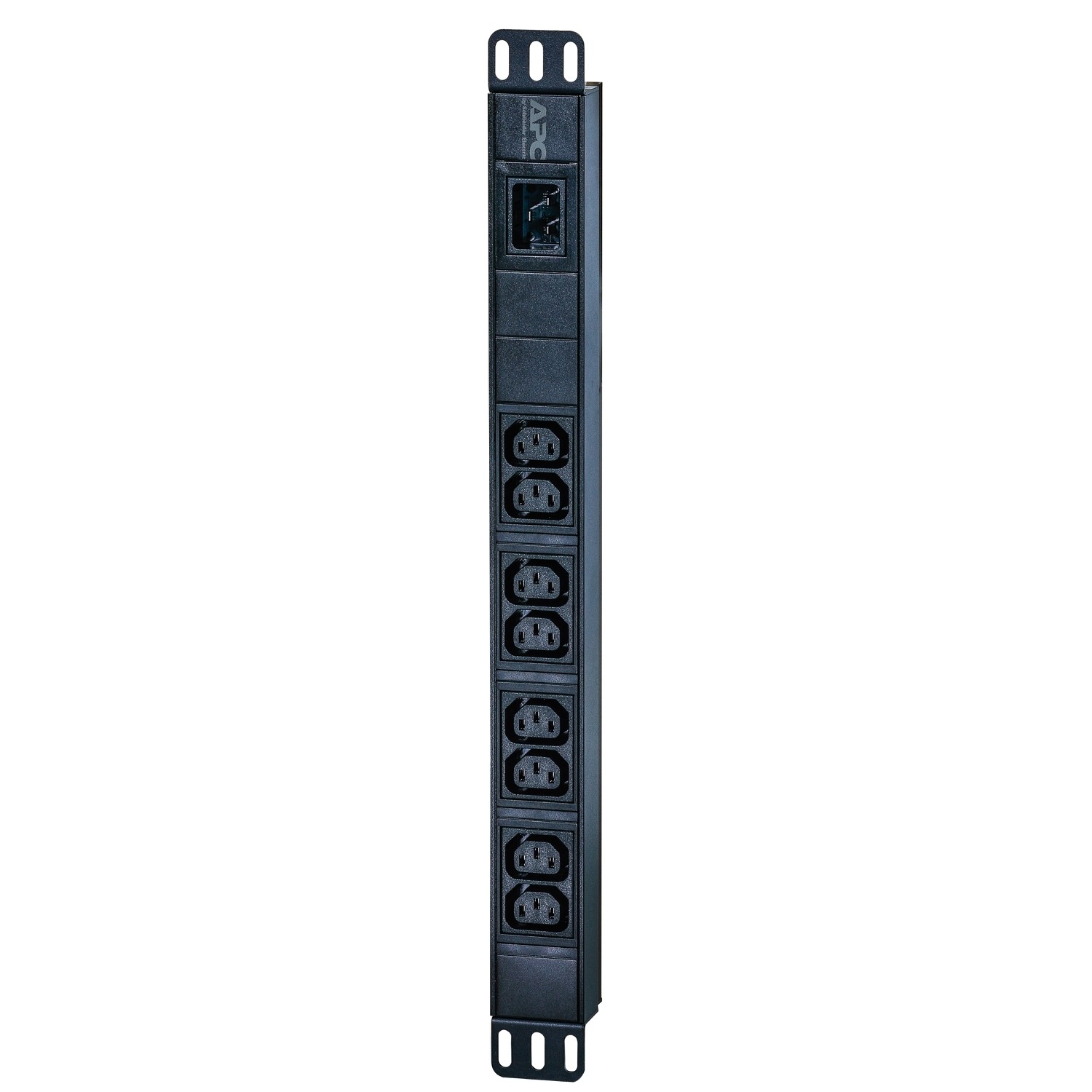 Easy Rack PDU Temel 1U 1 Faz 3,7kW 230V 16A 8x C13 çıkış IEC60320 C20 giriş