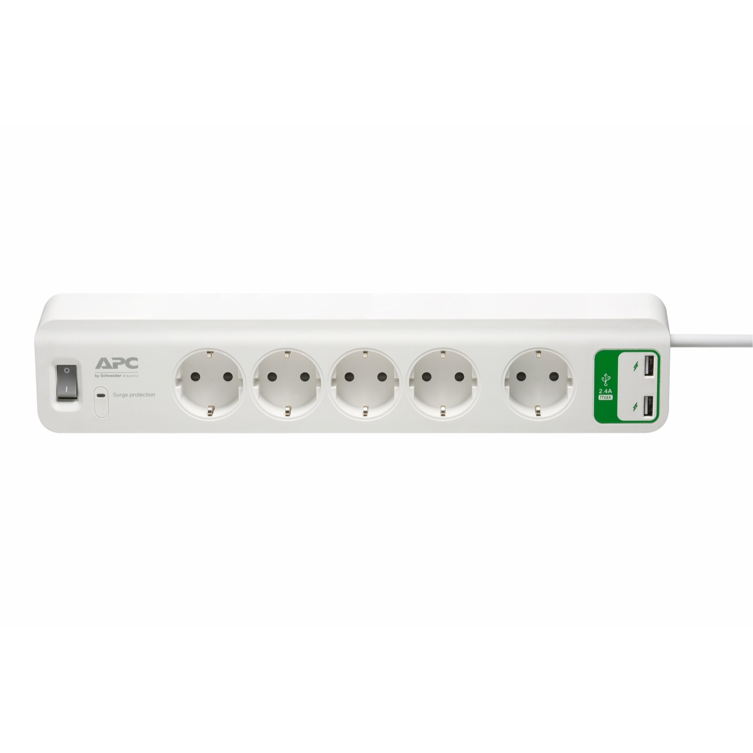 Schneider Electric APC PM5U-GR 5'li Akım Korumalı Priz ve 2 USB Girişi