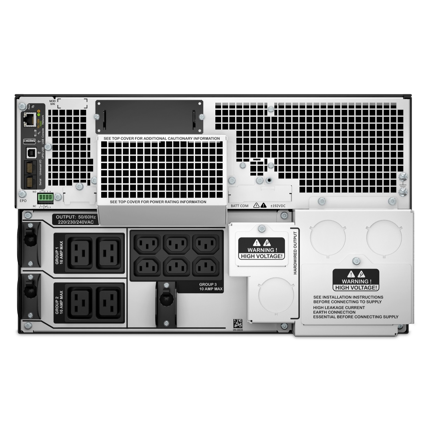 APC SRT8KRMXLI Smart-UPS SRT 8000VA RM (Kabinete Monte) 230V