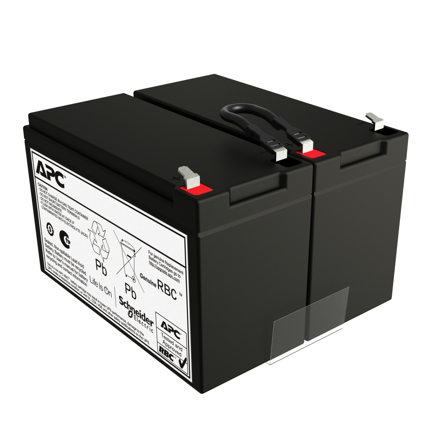 APC APCRBCV206 Yedek Batarya Kartuşu, VRLA, 7Ah, 24V DC, 2 yıl garanti