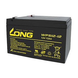 LONG WPS12-12 12Volt 12Ah Kuru Tip Akü