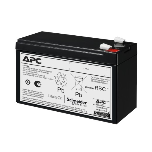 APC APCRBCV210 Yedek Batarya Kartuşu, VRLA, 7Ah, 12V DC, 2 yıl garanti