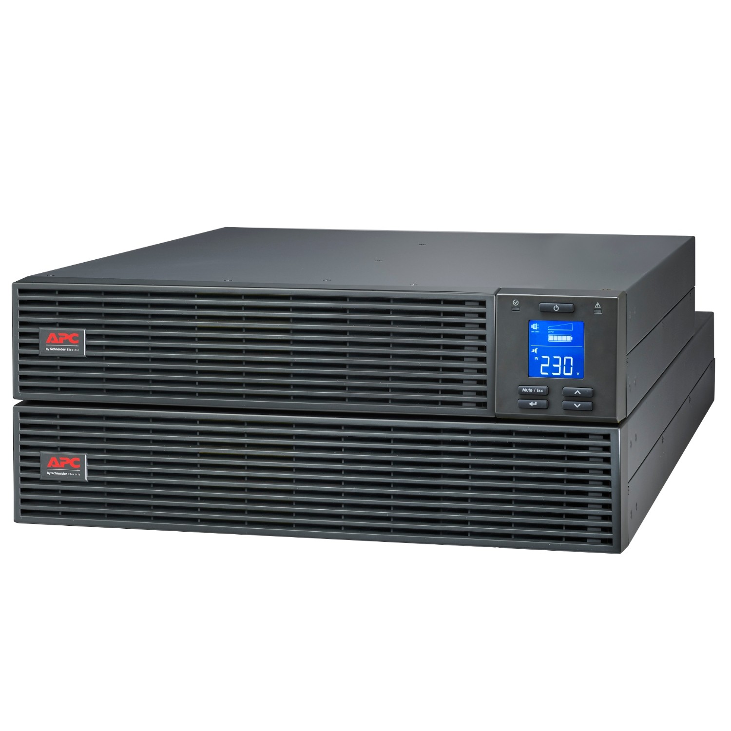 APC Easy UPS On-Line SRV 1000VA RM(Kabinete Monte) 230V, Uzatılmış Çalışma Süreli Akü Paketi ile, SRV1KRIL