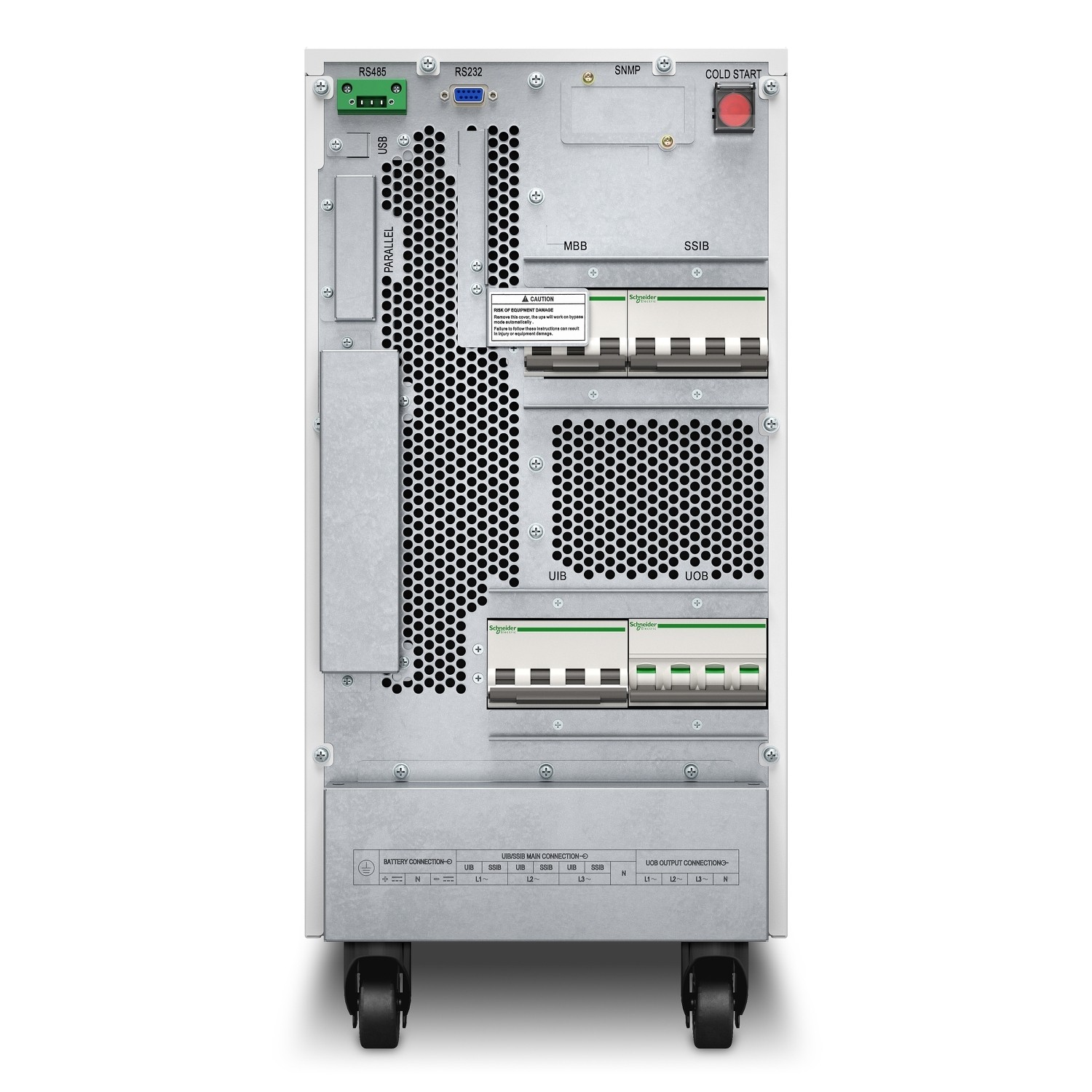 Schneider Electric E3SUPS15KH Easy UPS 3S 15 kVA 400 V 3:3 UPS, harici aküler için