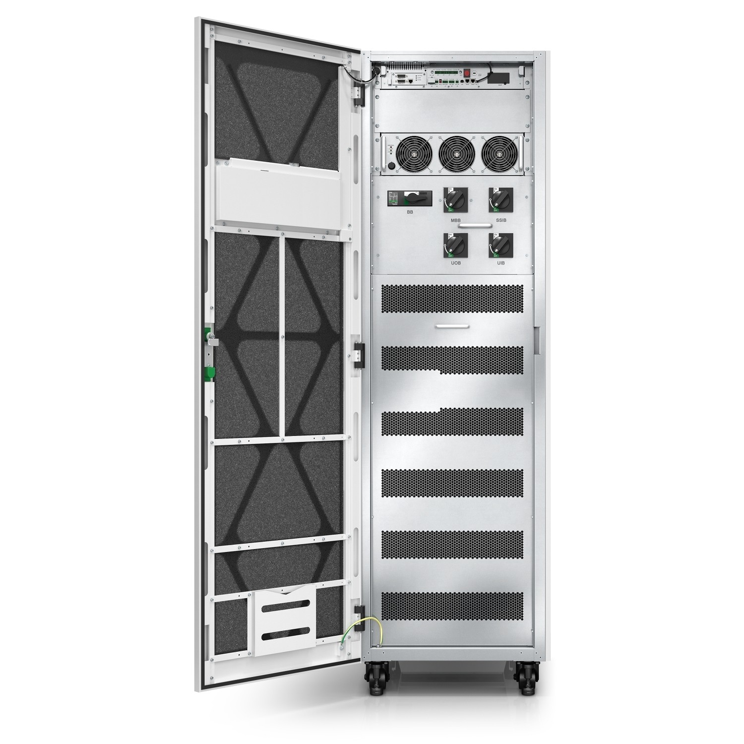 Schneider Electric E3MUPS60KHBS Easy UPS 3M 60 kVA 400 V 3:3 UPS, Dahili aküler için, Başlangıç 5x8