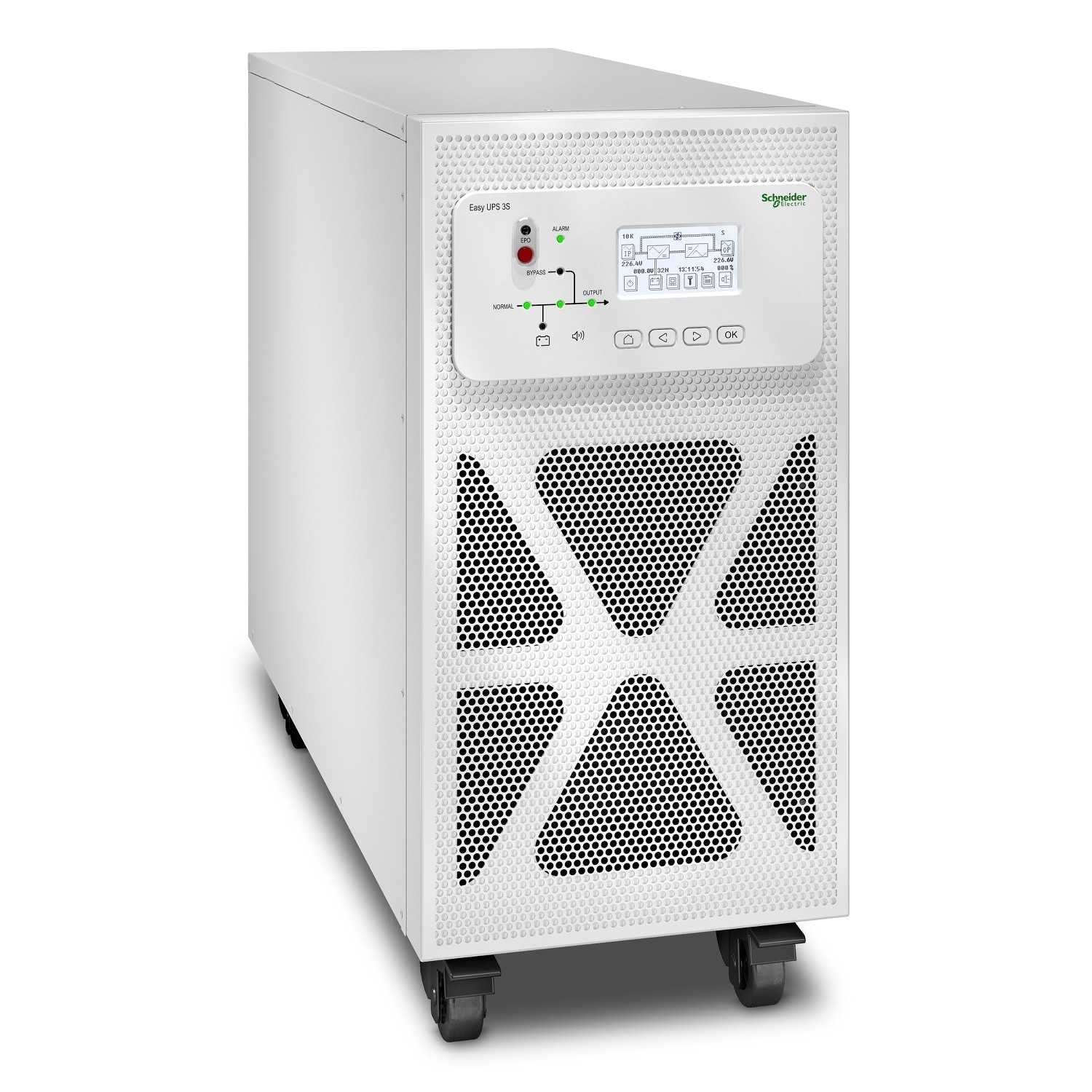 Schneider Electric E3SUPS15K3I Easy UPS 3S 10 kVA 400 V 3:1 UPS, harici aküler için