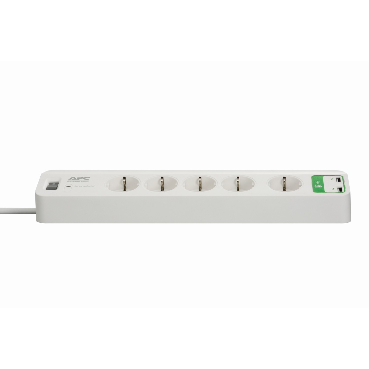 Schneider Electric APC PM5U-GR 5'li Akım Korumalı Priz ve 2 USB Girişi