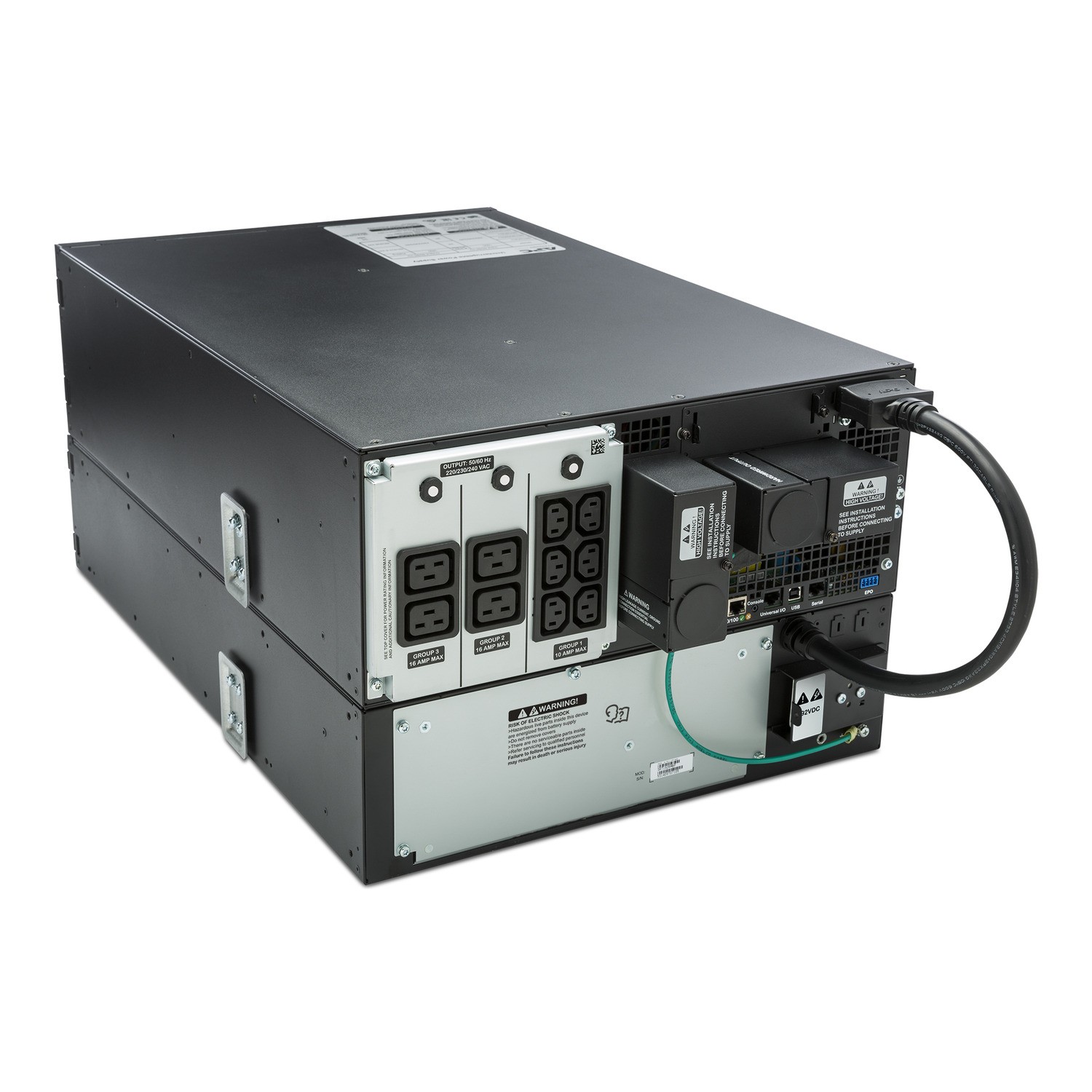 APC SRT192RMBP Smart-UPS SRT 192V 5kVA ve 6kVA Kabinete Monte Akü Paketi