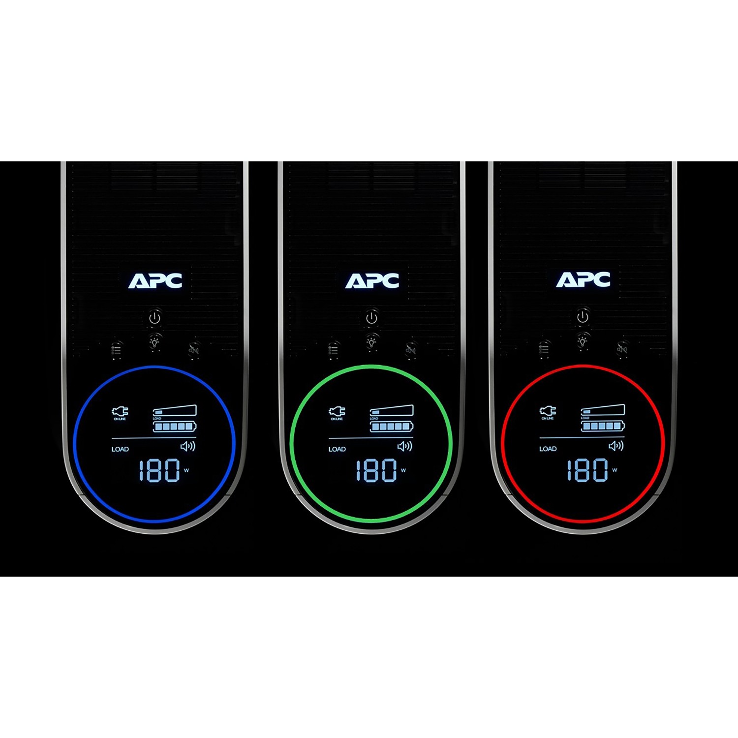 APC Back UPS Pro Gaming 2200VA/1320W 230V RGB Işıklar Saf Sinüs Kesintisiz Güç Kaynağı Beyaz