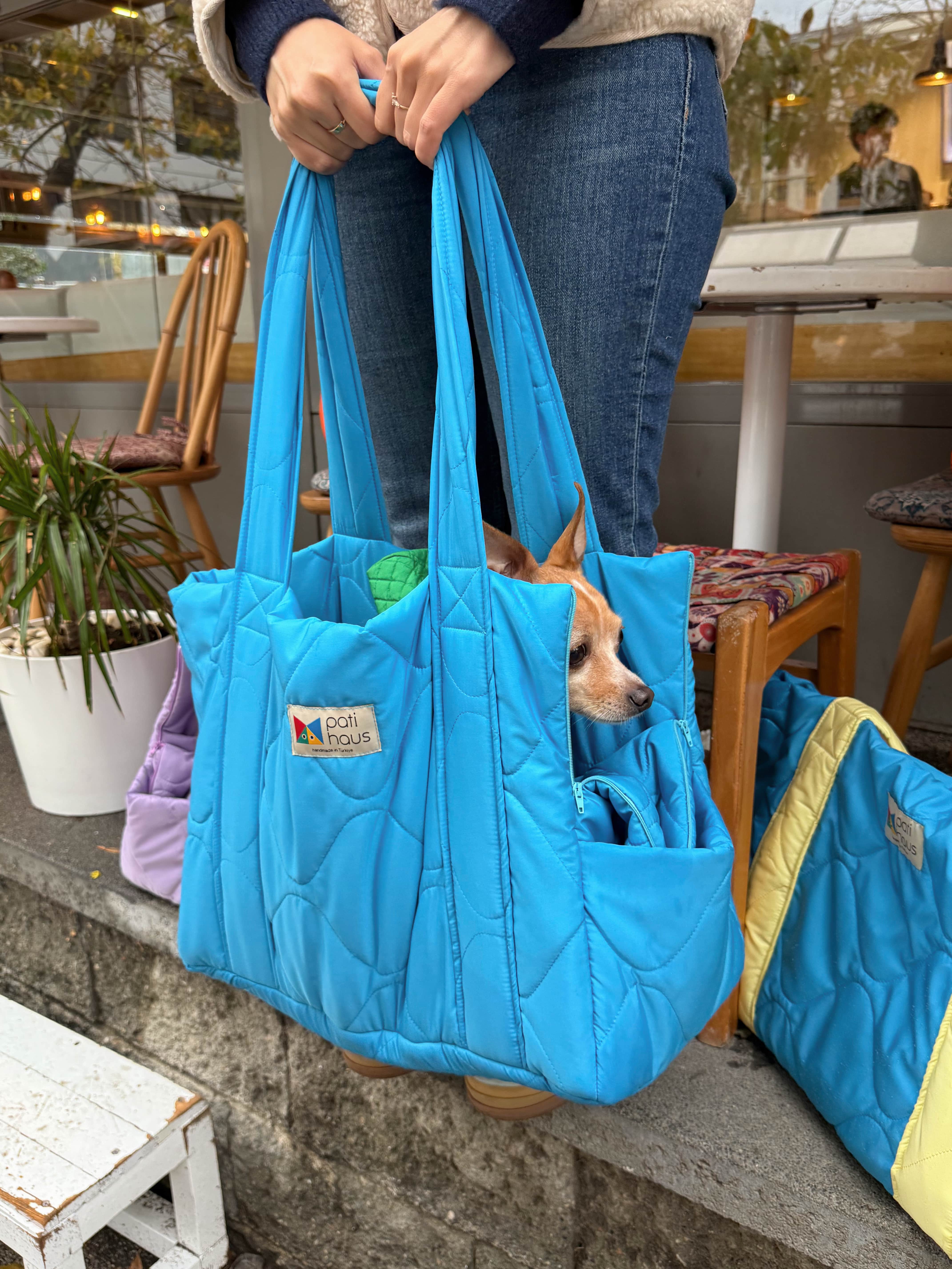 Juno Sky Blue Kedi ve Köpek Taşıma Çantası