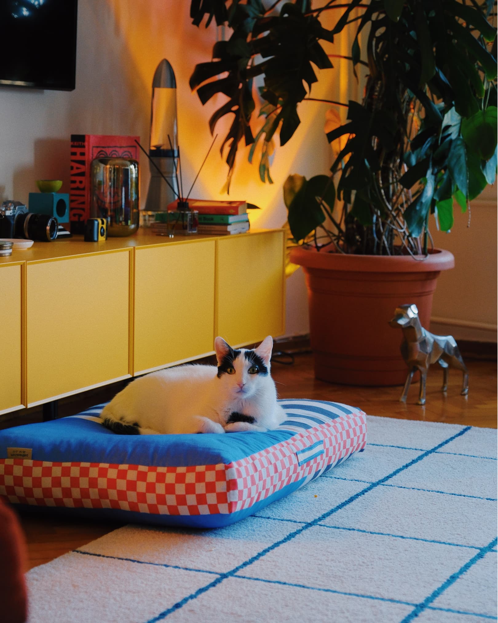 Oldskool Minder Kedi ve Köpek Yatağı