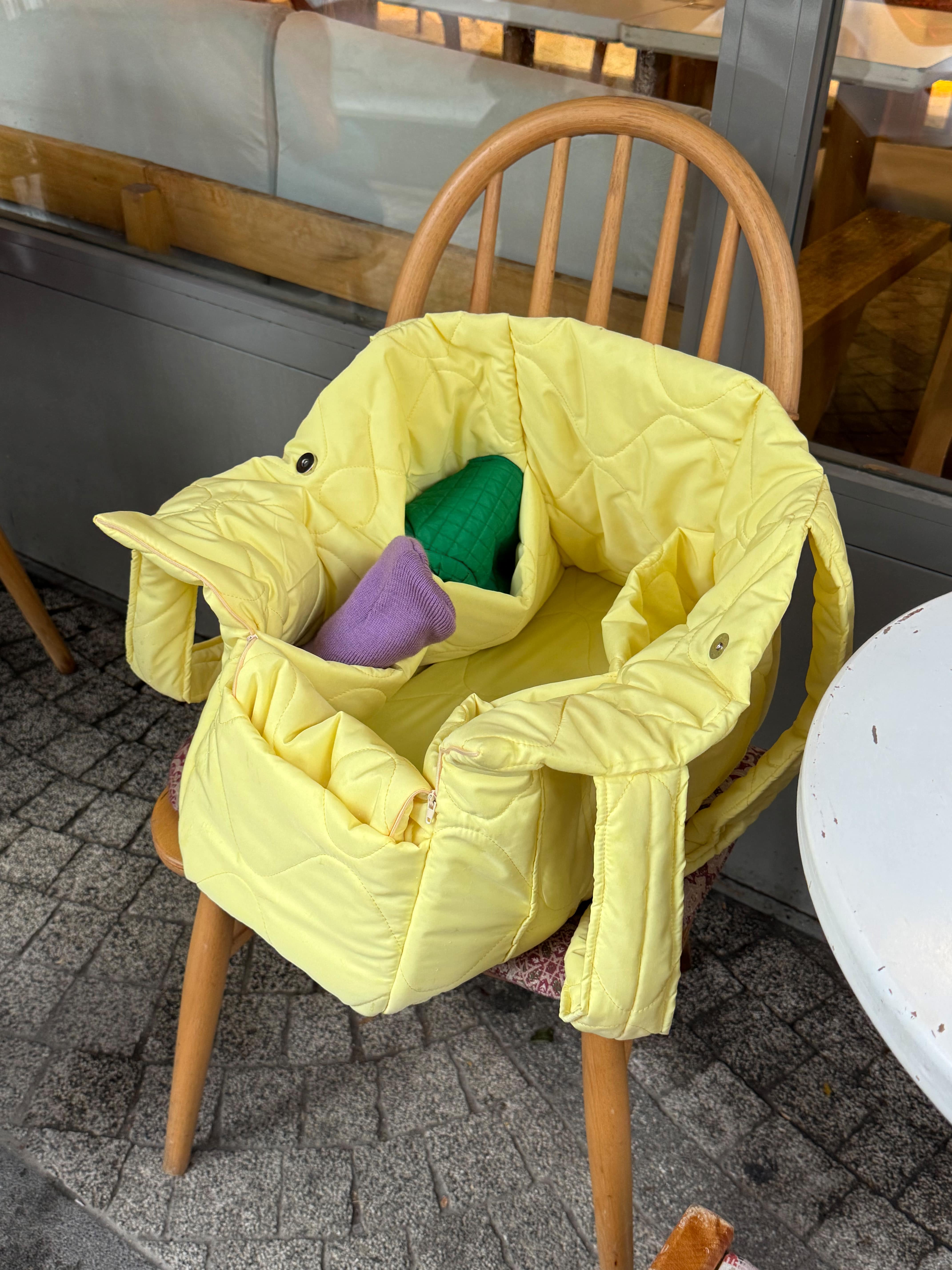 Juno Butter Yellow Kedi ve Köpek Taşıma Çantası