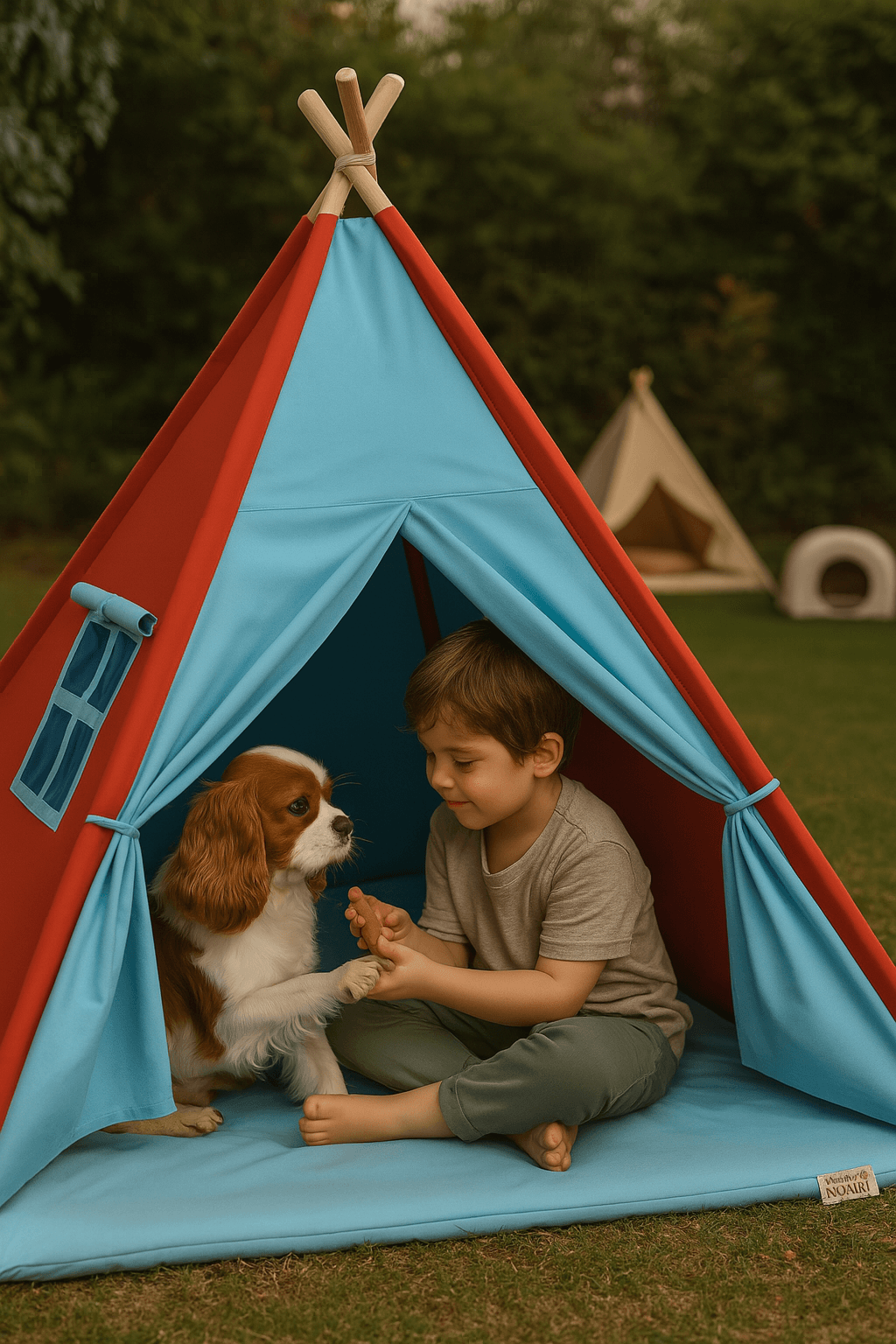 Nokki Çocuk Oyun Çadırı ve Kedi Köpek Yatağı