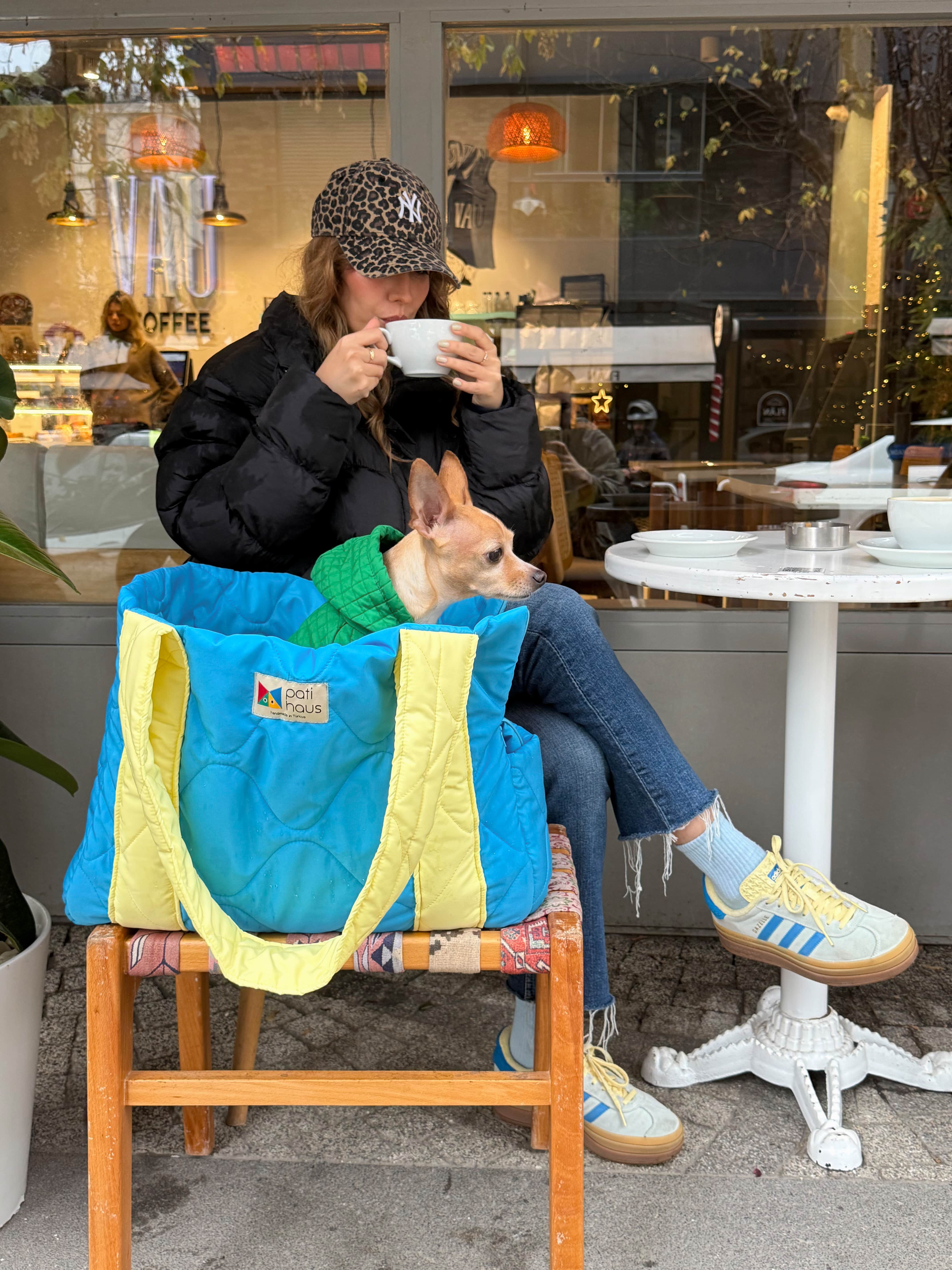 Juno Blue Fusion Kedi ve Köpek Taşıma Çantası