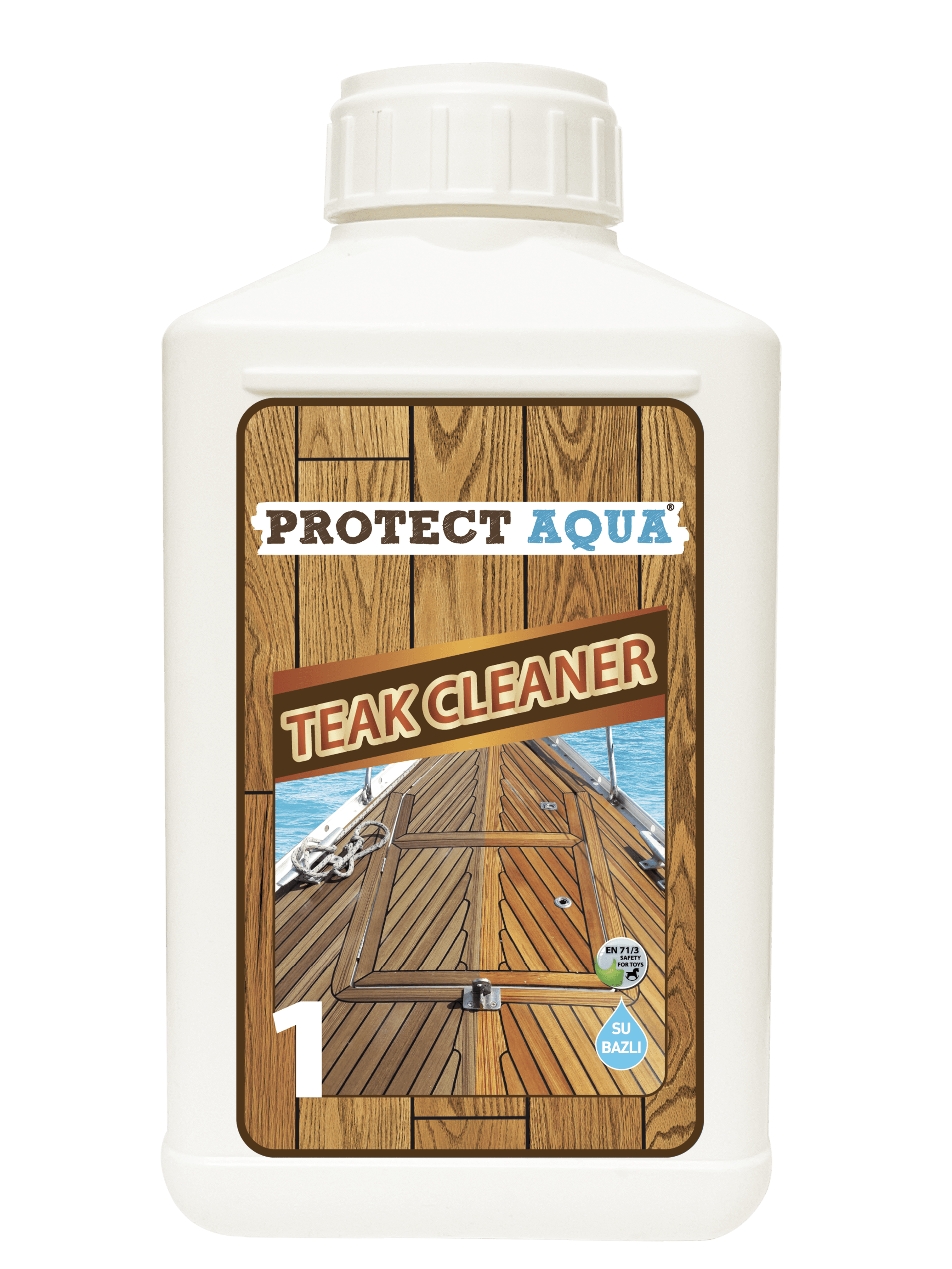 PROTECT AQUA Su Bazlı Teak Cleaner (1. Adım)